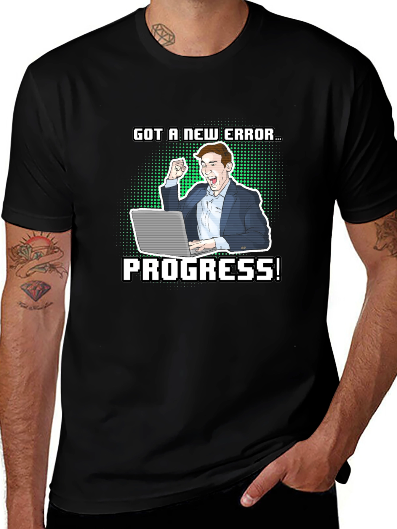 Got a New Error Progress! T-Shirt