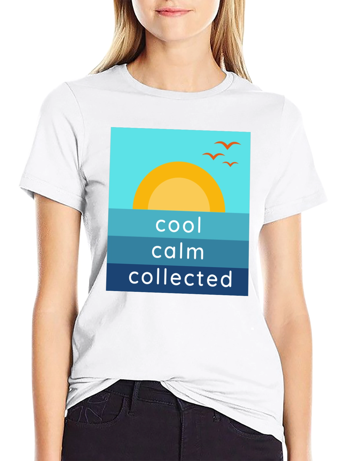 Cool Calm Collected Graphic Tee