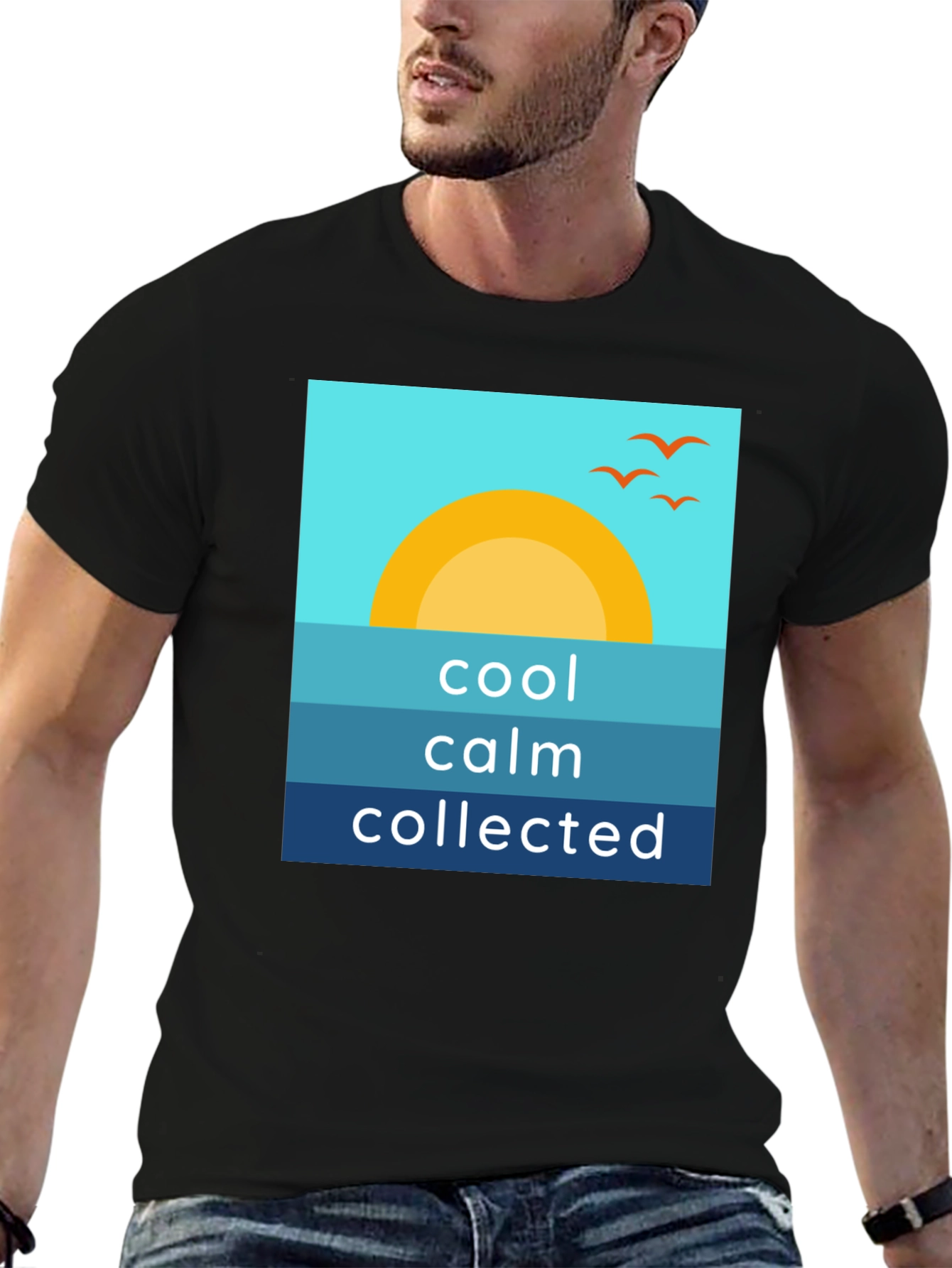 Cool Calm Collected Graphic Tee