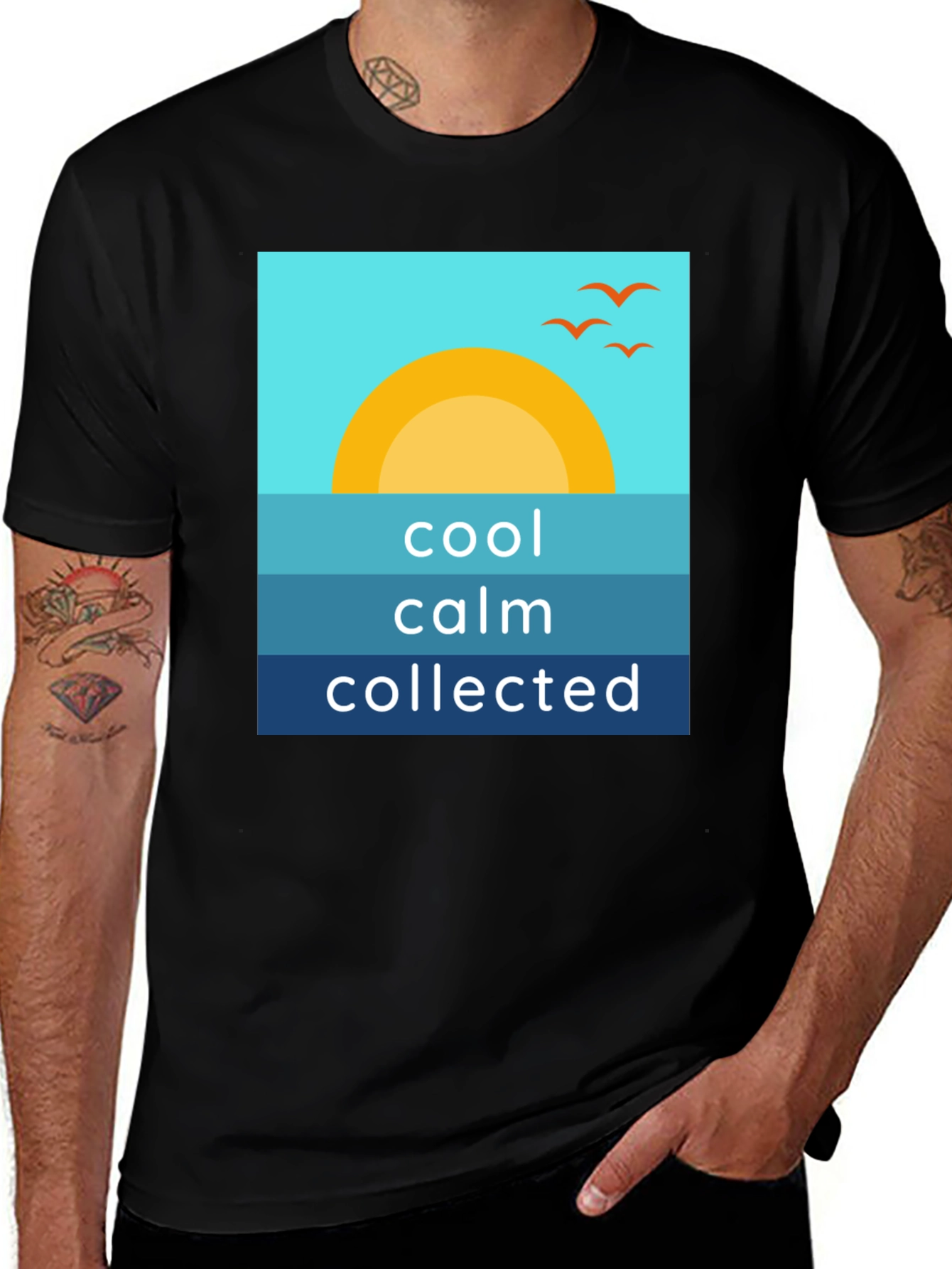 Cool Calm Collected Graphic Tee