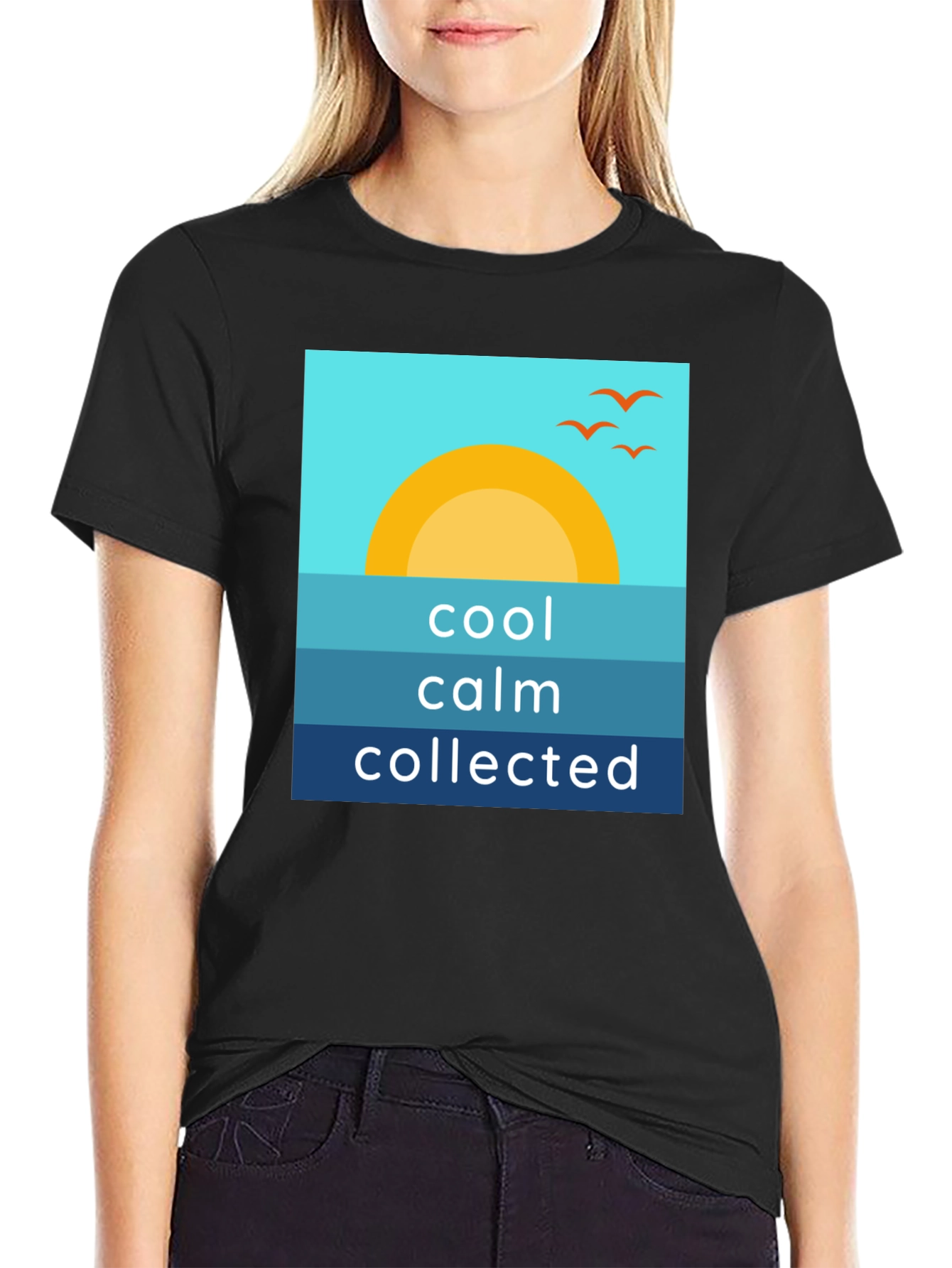 Cool Calm Collected Graphic Tee