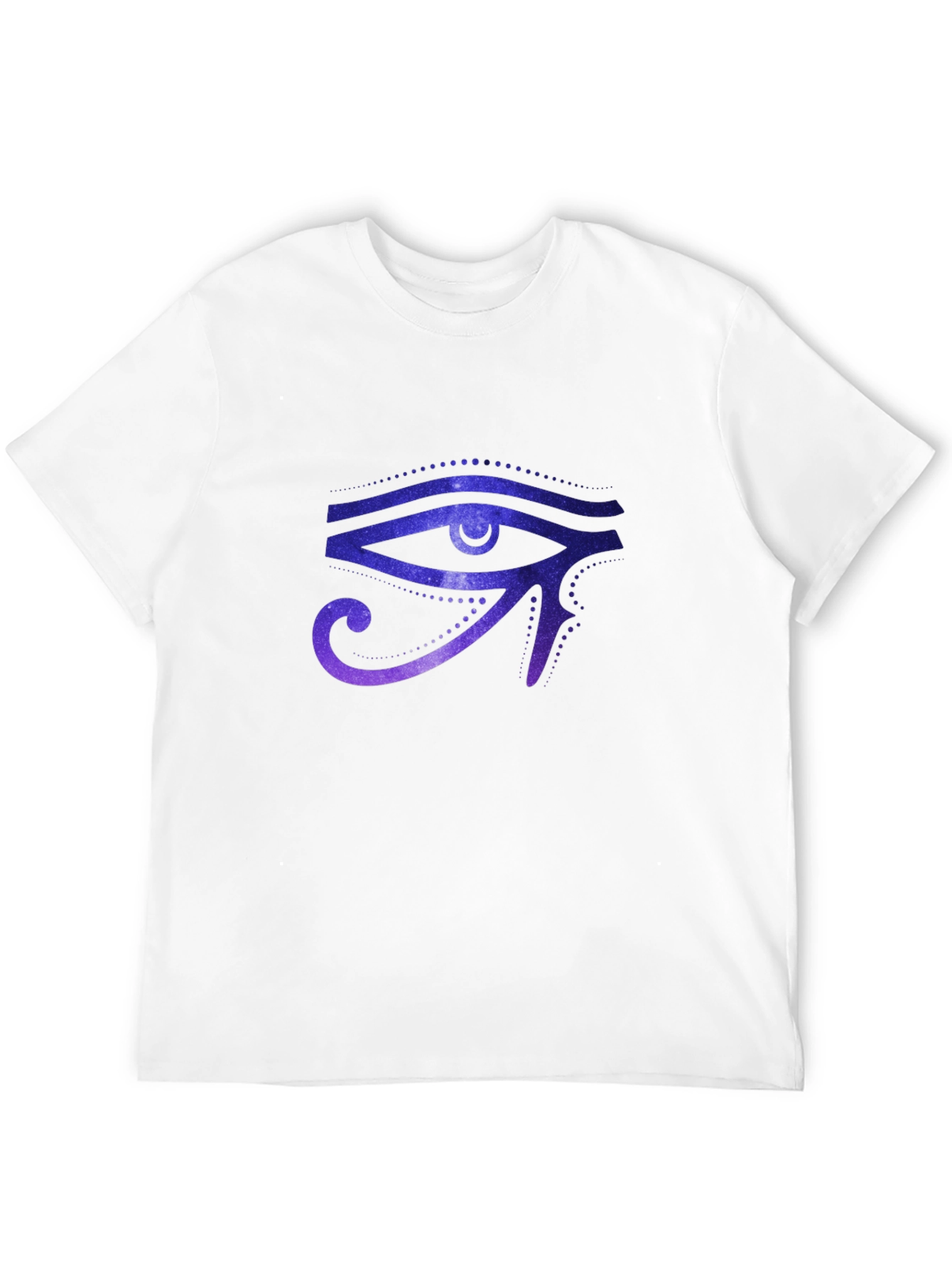 Eye of Horus Galaxy Graphic T-Shirt