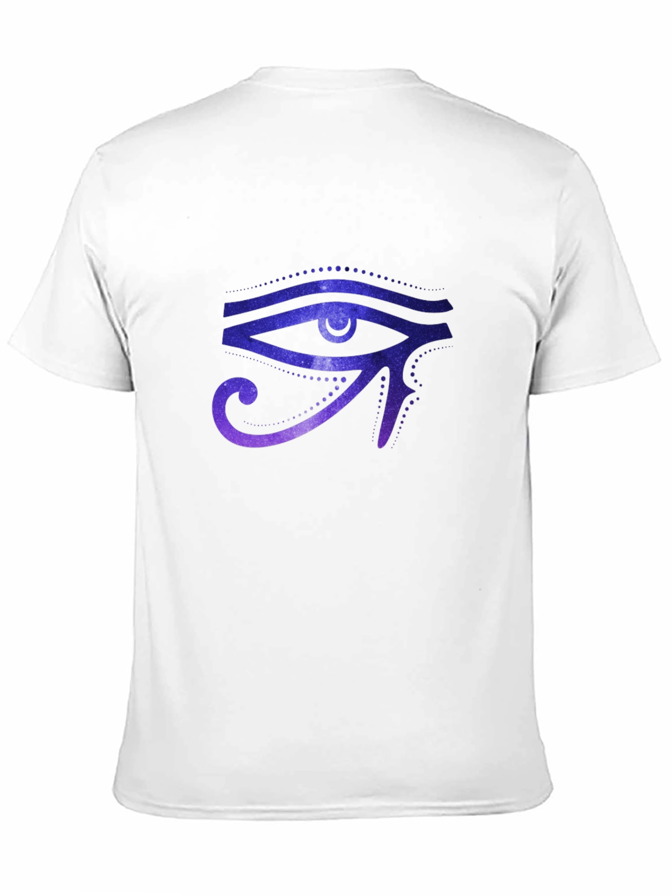 Eye of Horus Galaxy Graphic T-Shirt