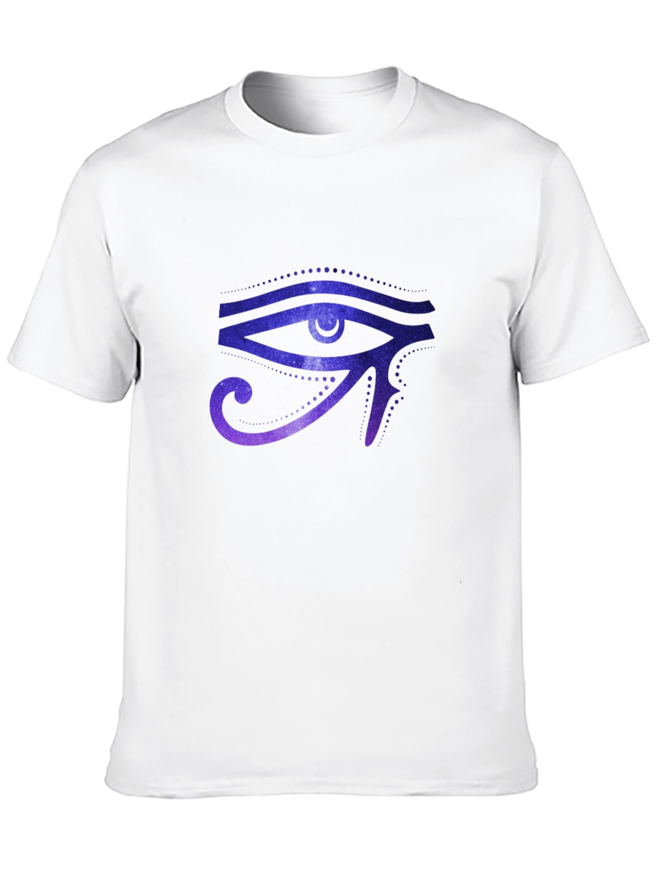 Eye of Horus Galaxy Graphic T-Shirt