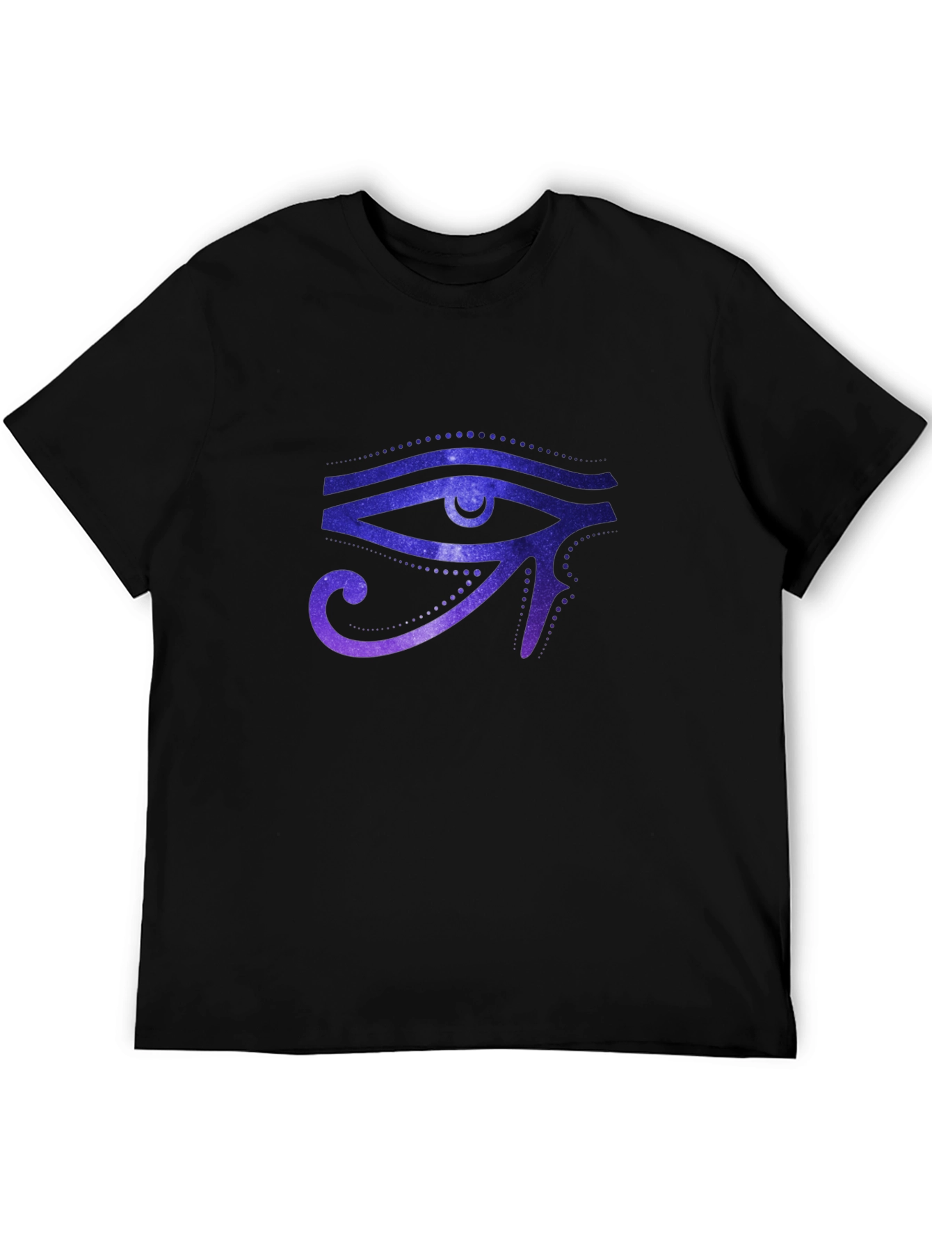 Eye of Horus Galaxy Graphic T-Shirt