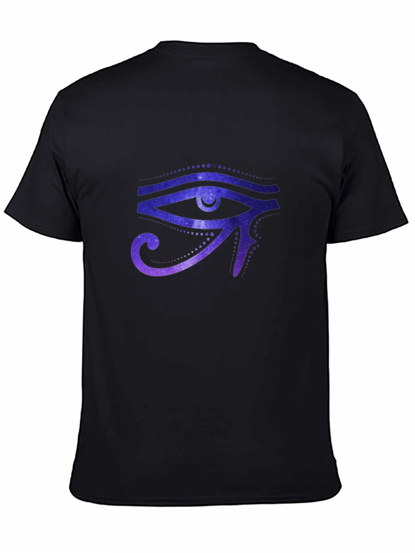 Eye of Horus Galaxy Graphic T-Shirt
