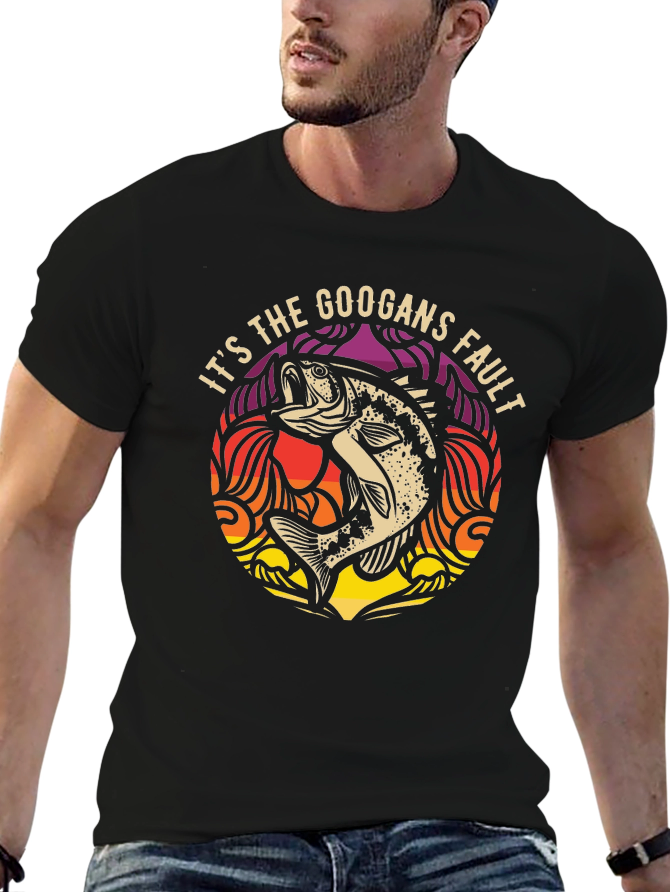 Its the Googans Fault Fishing T-Shirt