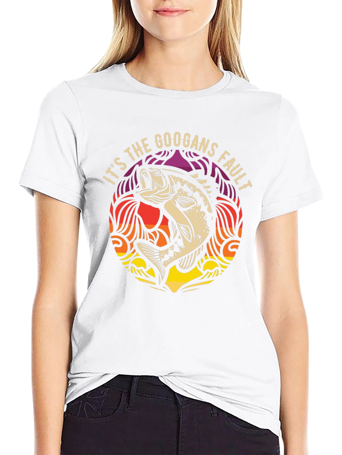 Its the Googans Fault Fishing T-Shirt
