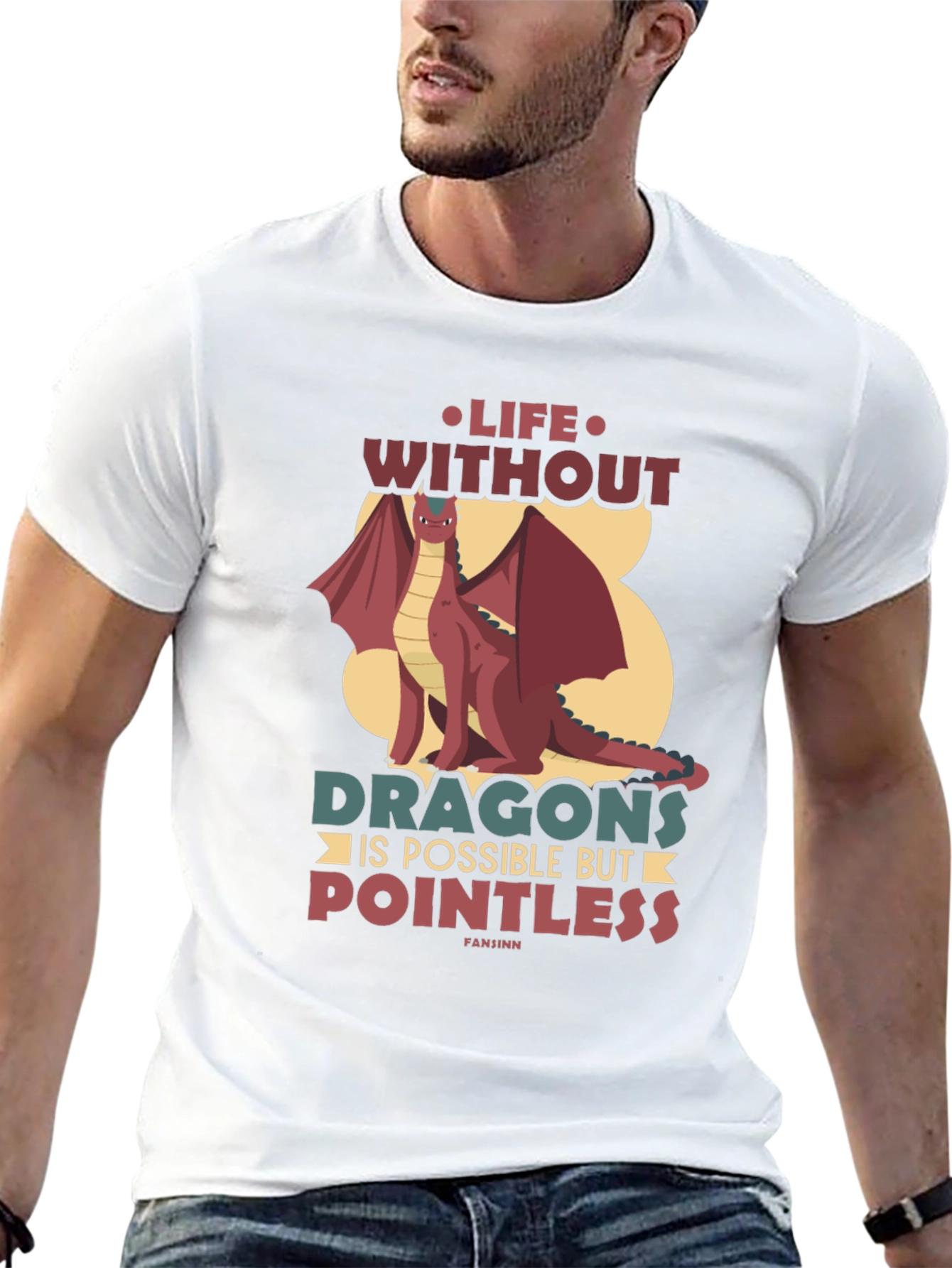 Life Without Dragons T-Shirt - Pointless Tee