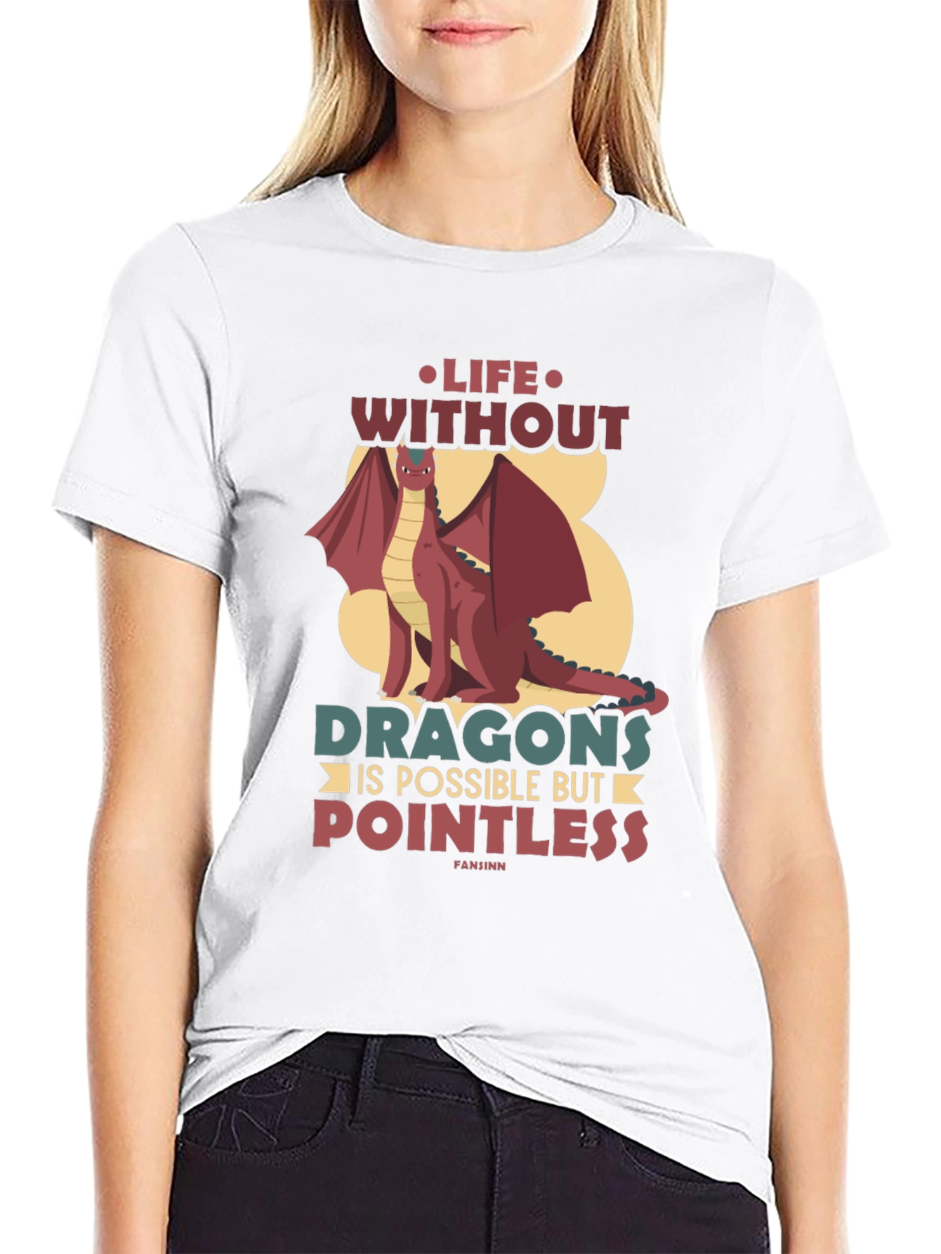 Life Without Dragons T-Shirt - Pointless Tee