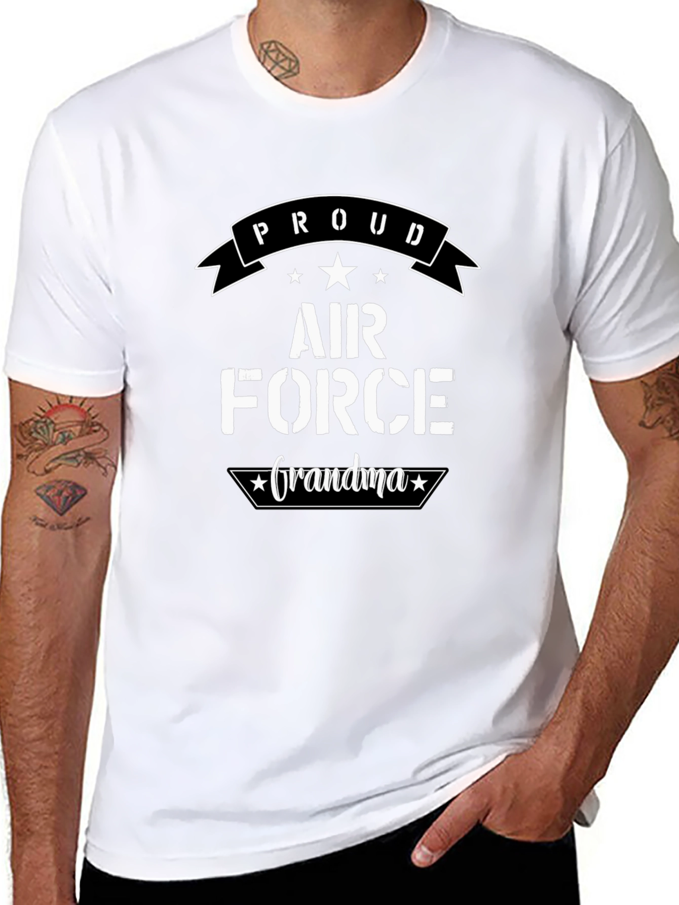 Proud Air Force Grandma T-Shirt