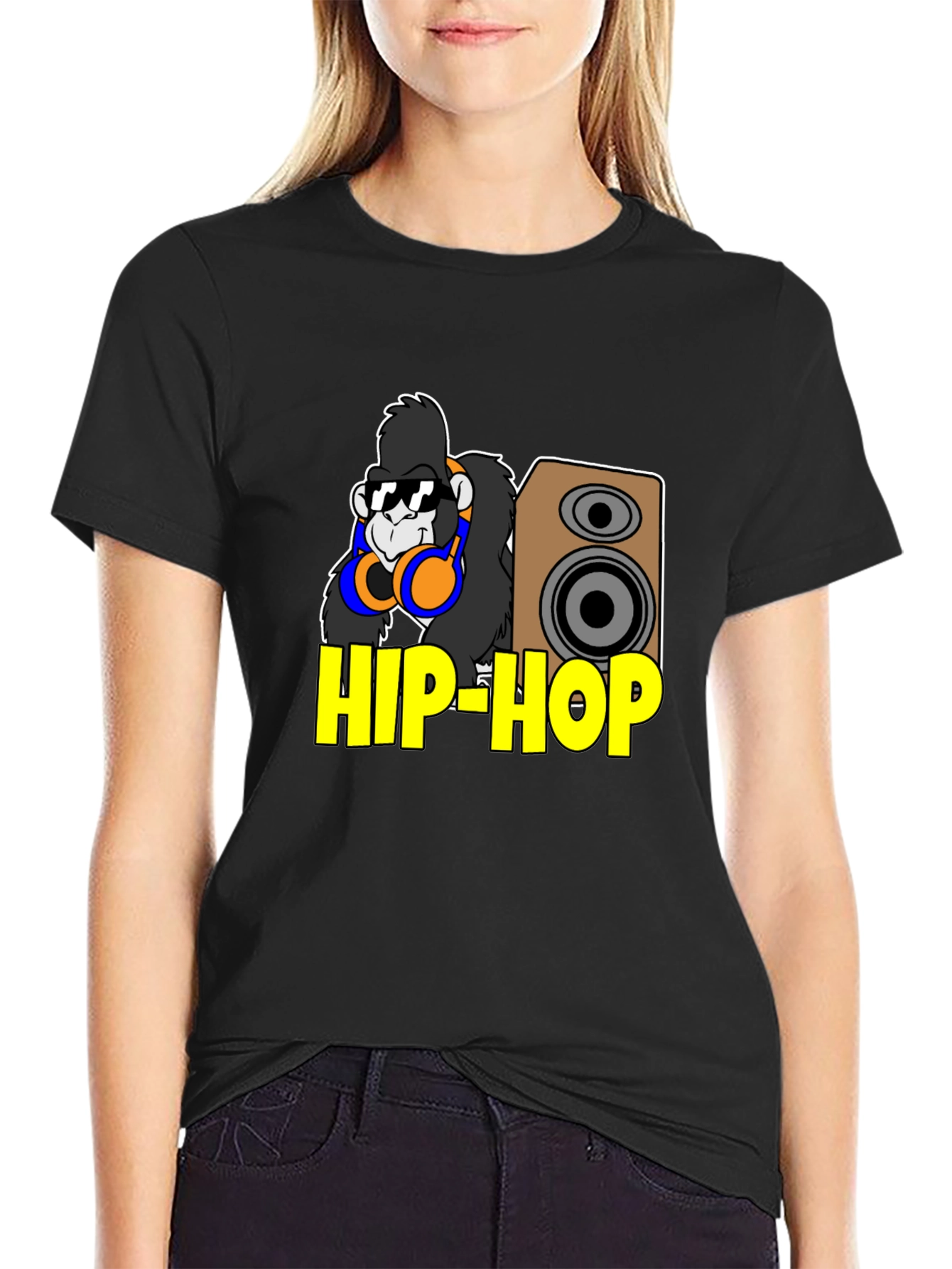 Hip-Hop Gorilla T-Shirt - Cool Cartoon Style