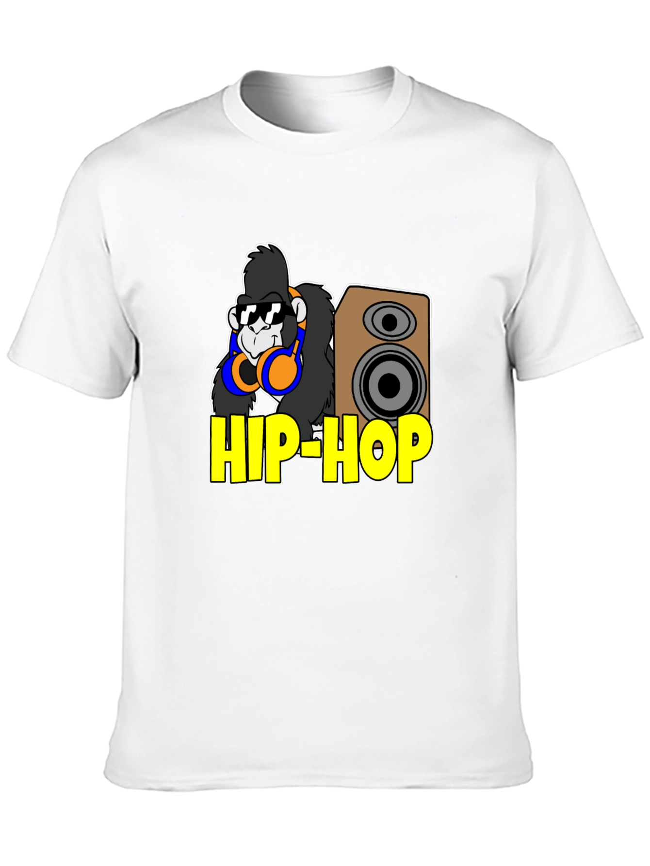 Hip-Hop Gorilla T-Shirt - Cool Cartoon Style