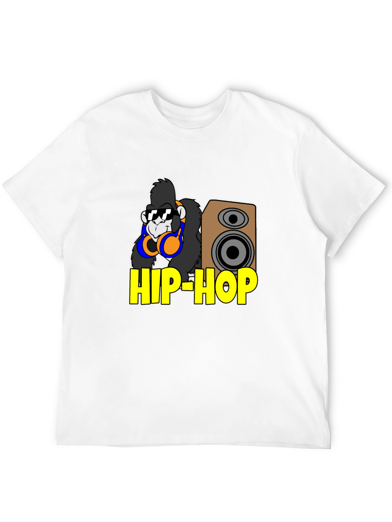 Hip-Hop Gorilla T-Shirt - Cool Cartoon Style
