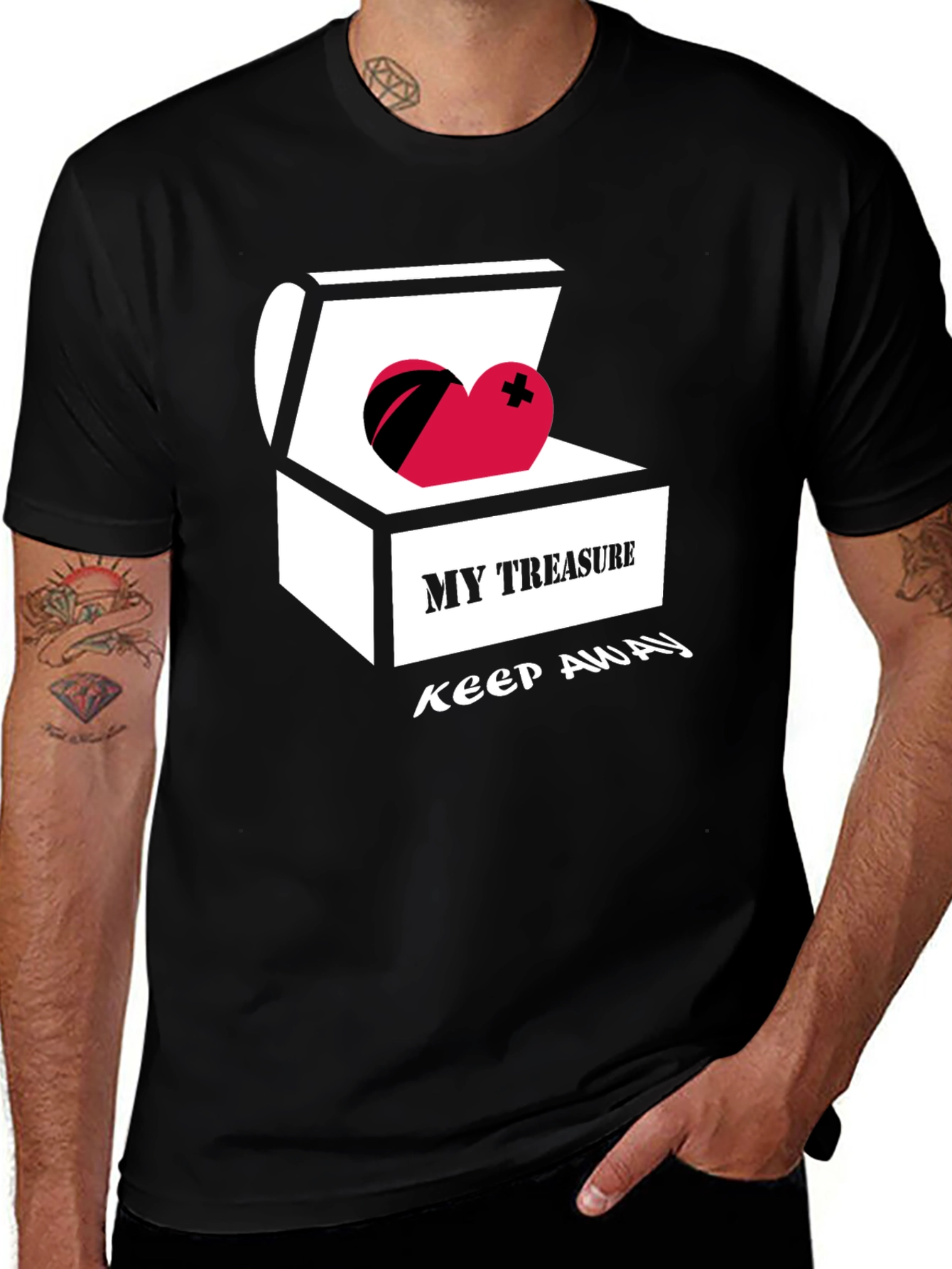 My Treasure Keep Away Graphic T-Shirt
