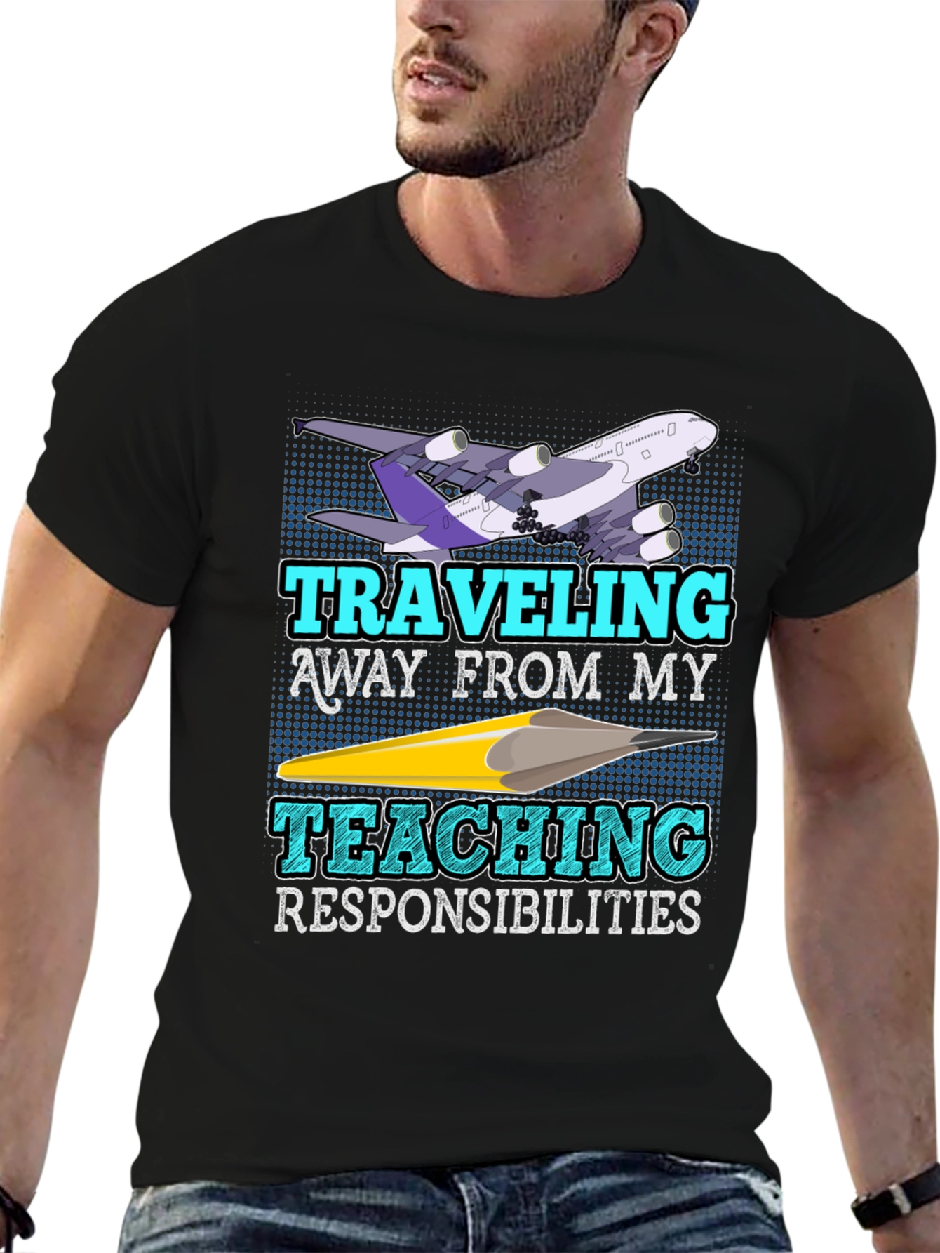 Traveling Teacher Graphic Tee
