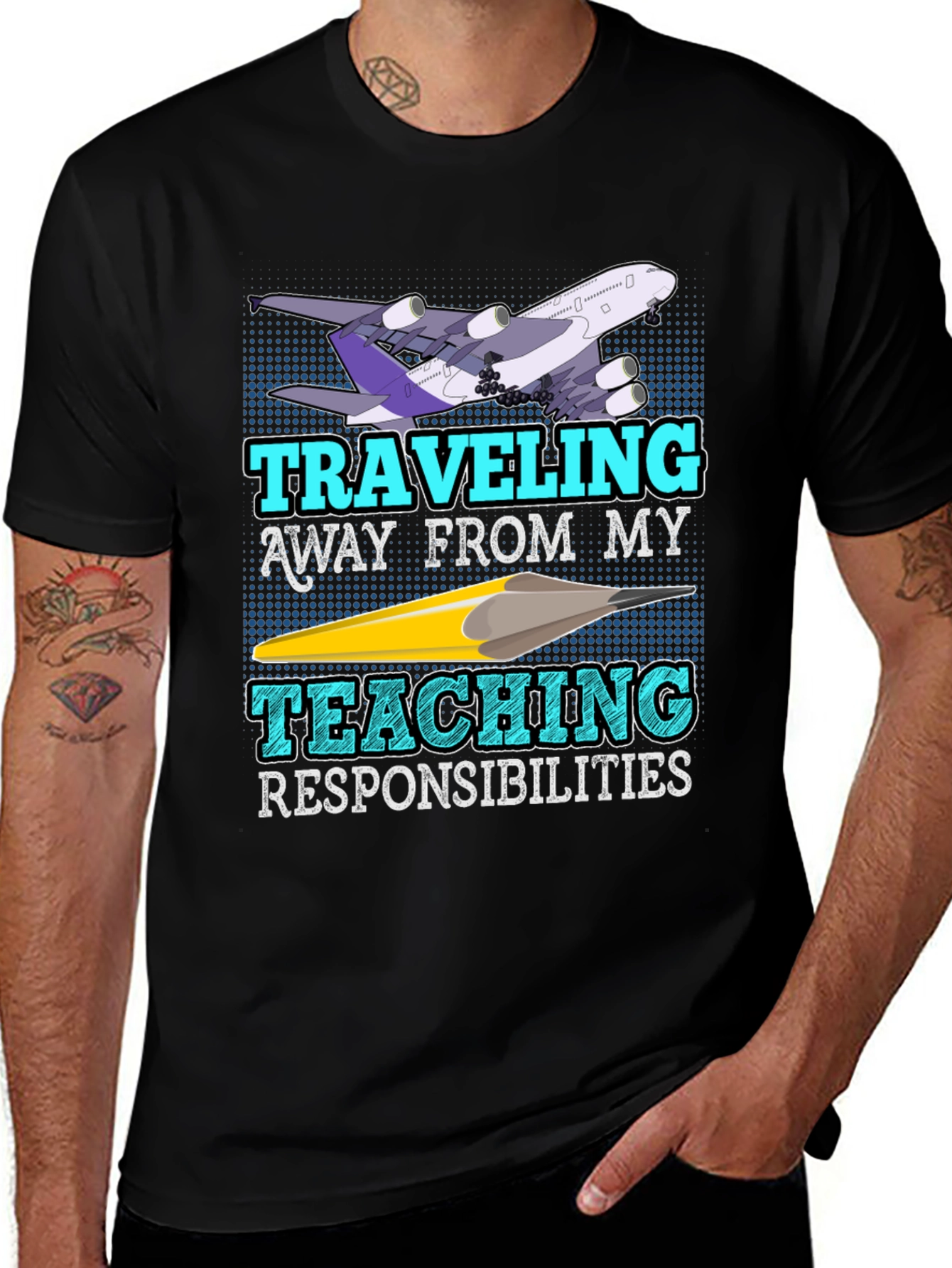 Traveling Teacher Graphic Tee
