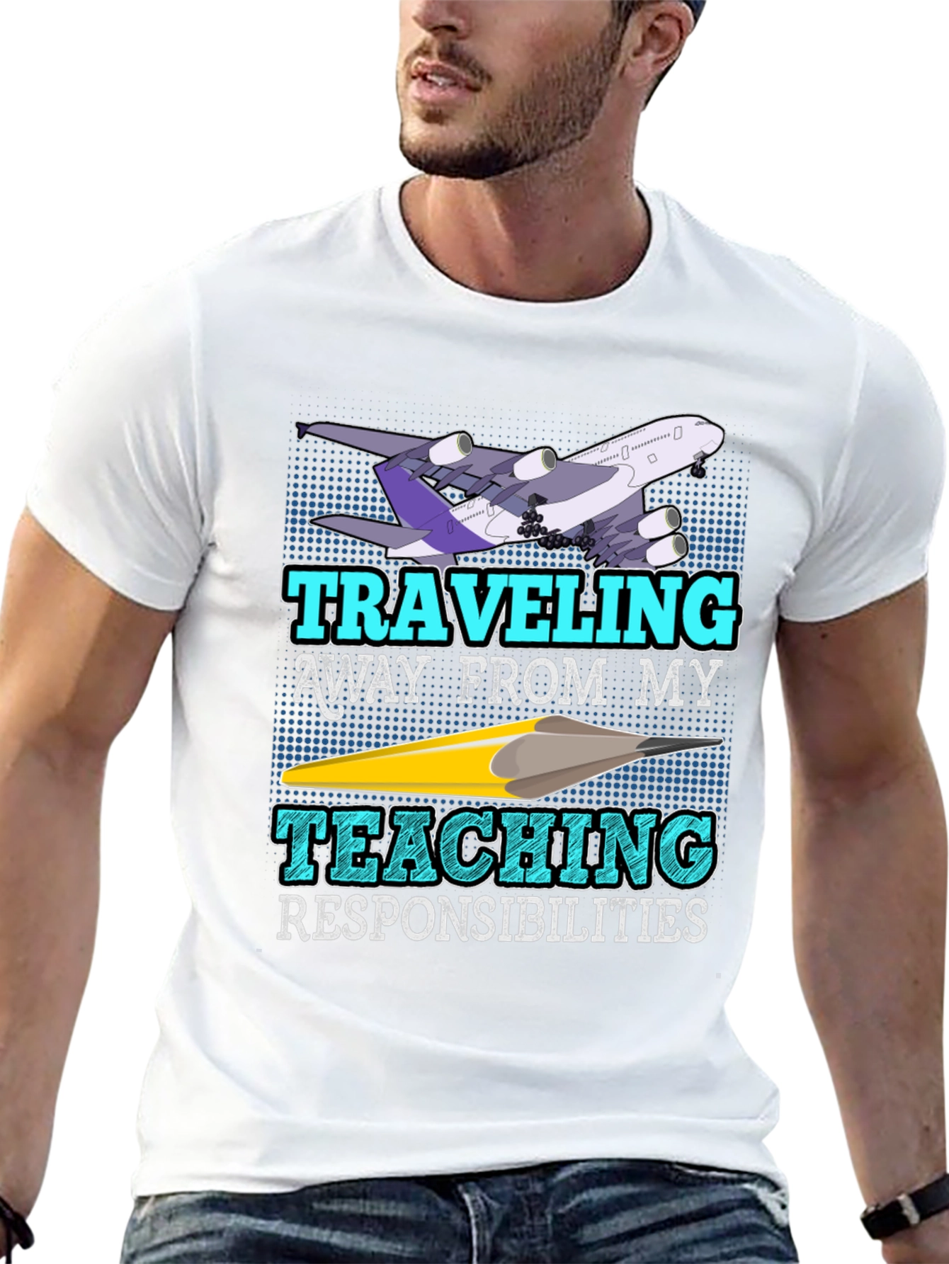 Traveling Teacher Graphic Tee
