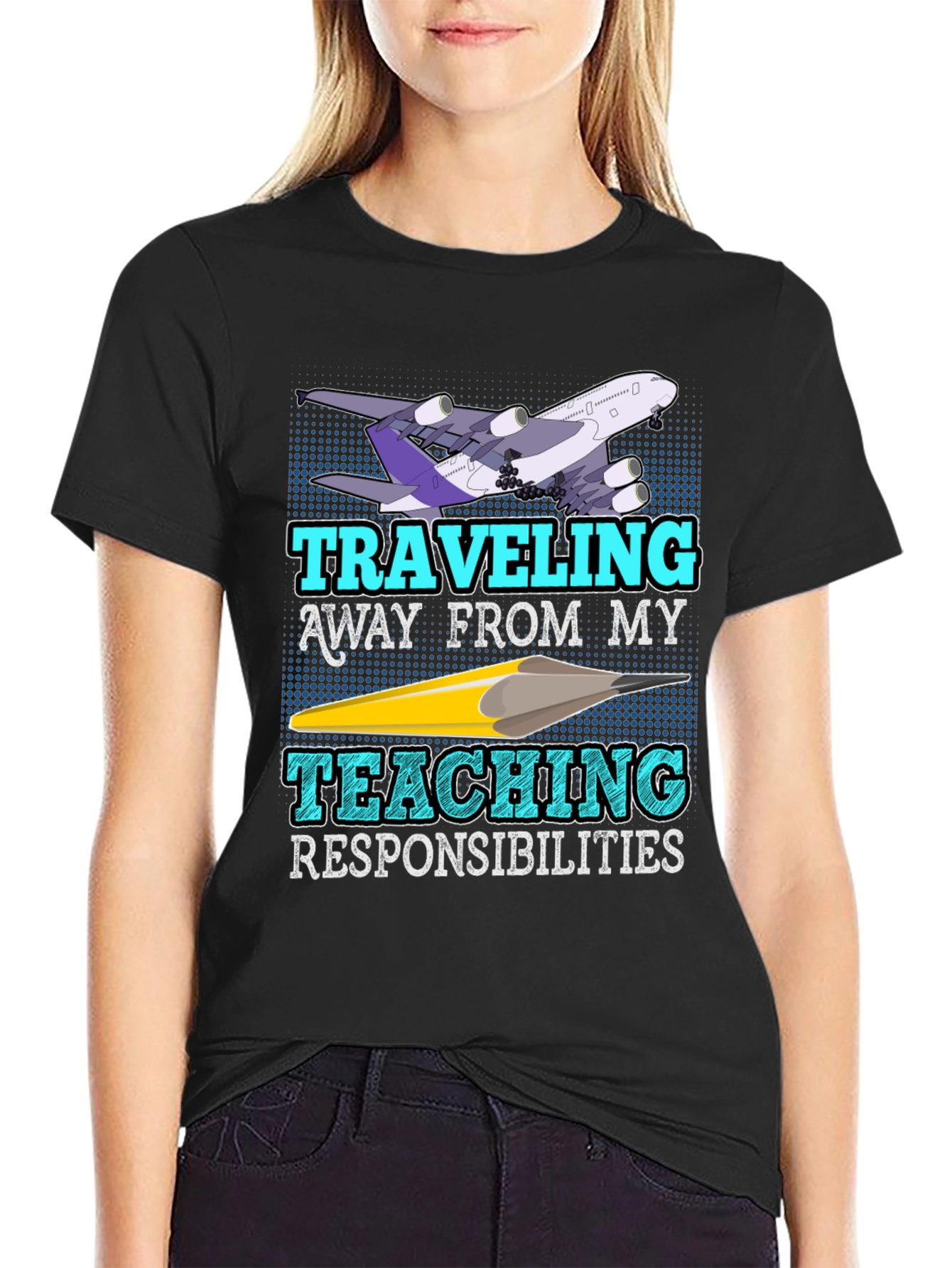 Traveling Teacher Graphic Tee