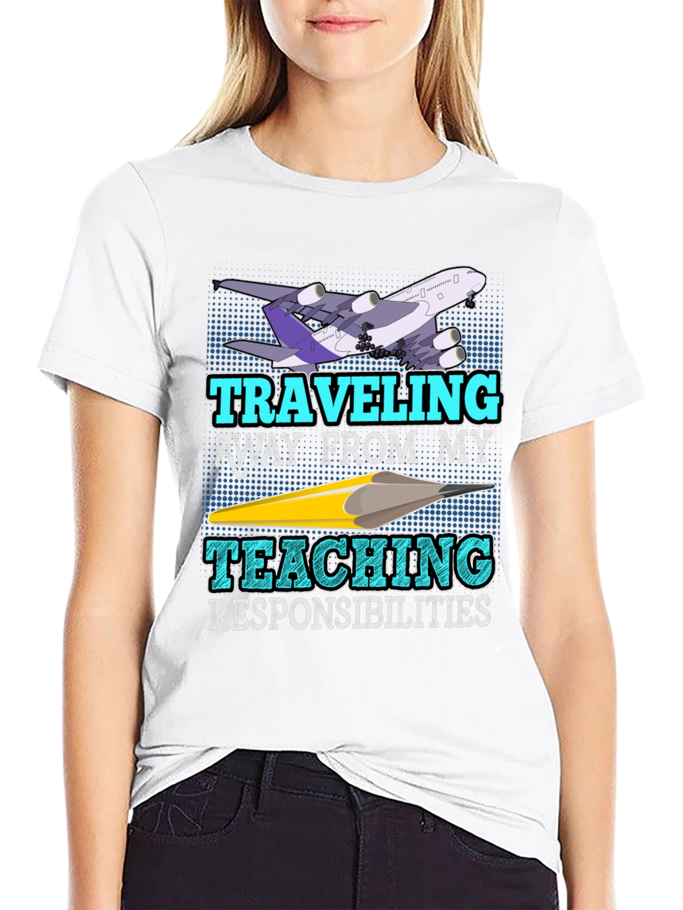 Traveling Teacher Graphic Tee