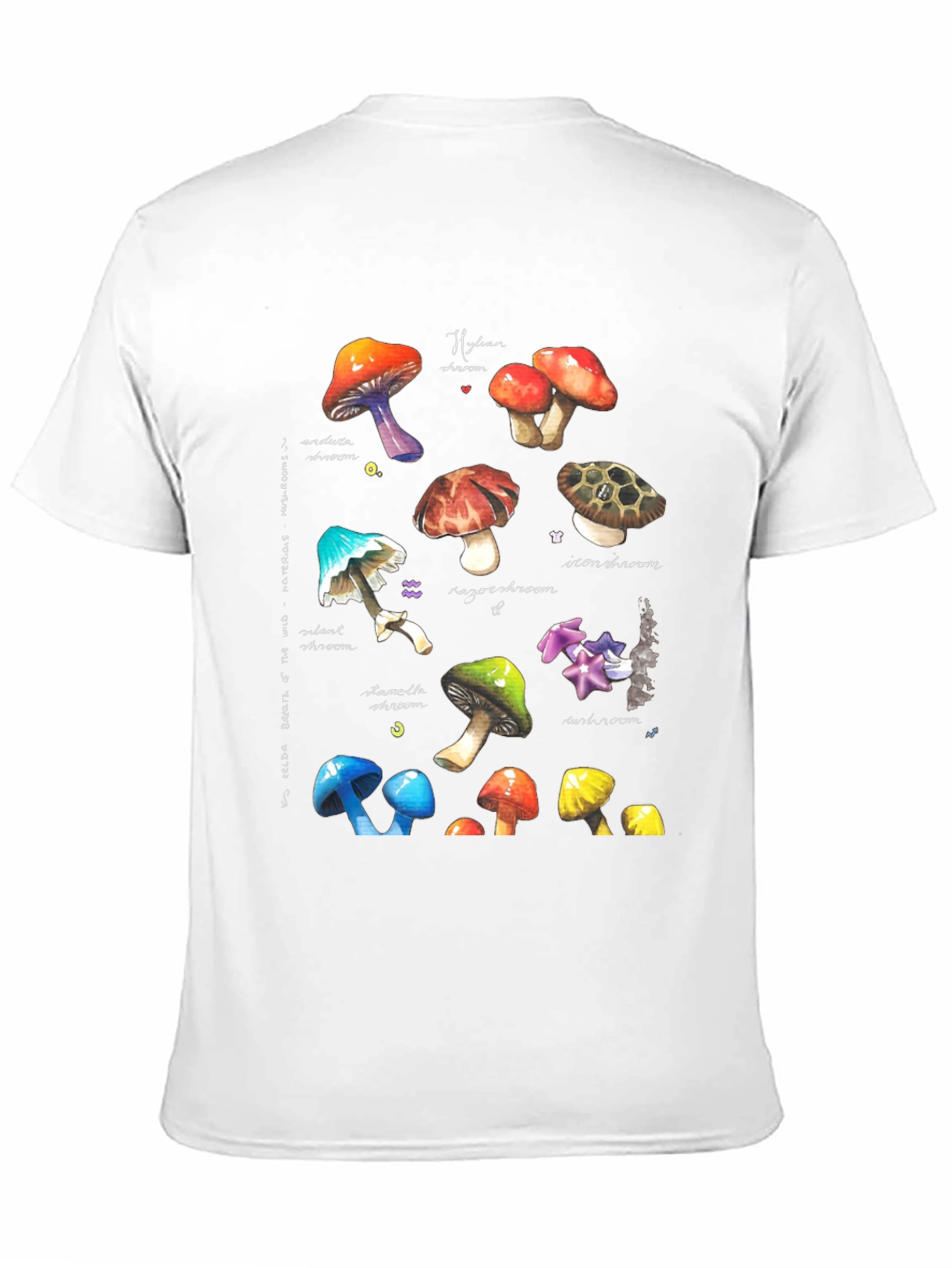 Watercolor Mushroom Graphic Tee