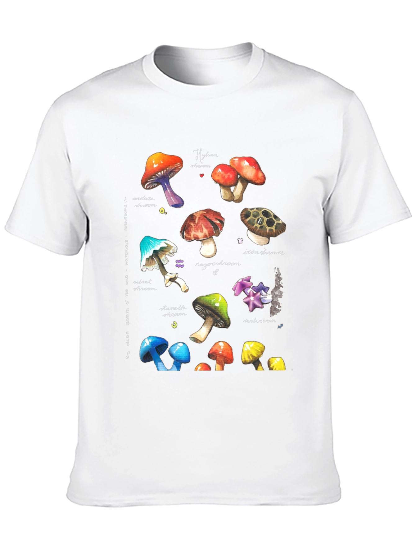 Watercolor Mushroom Graphic Tee