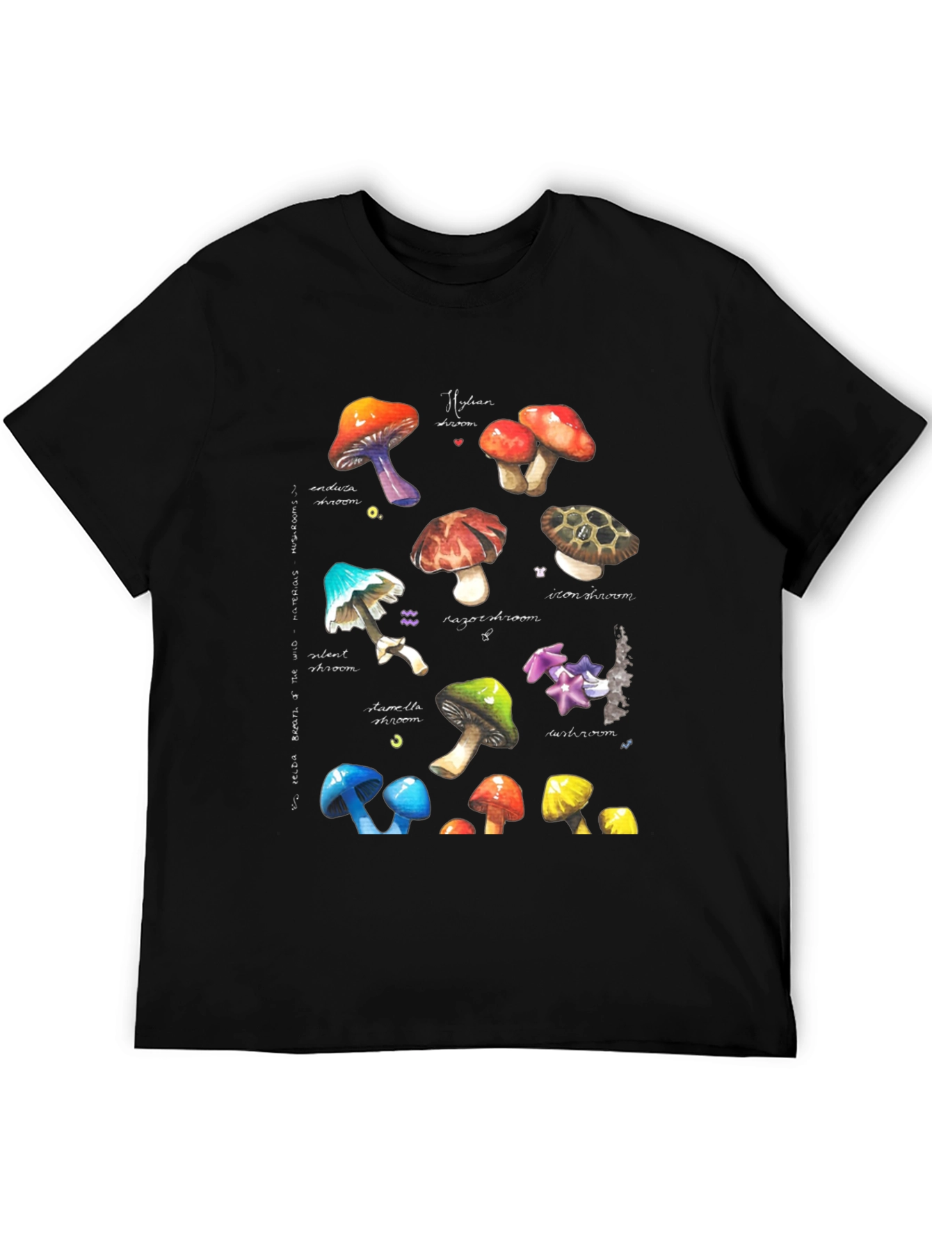 Watercolor Mushroom Graphic Tee