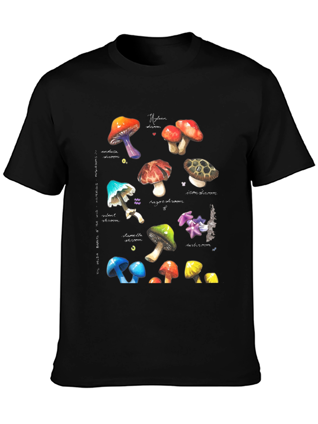Watercolor Mushroom Graphic Tee