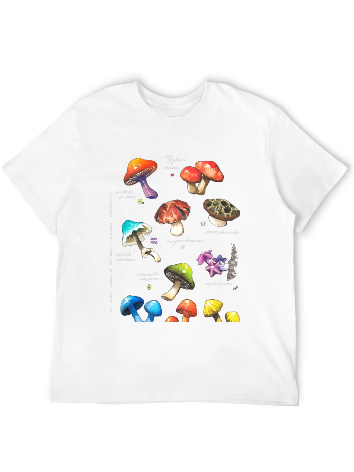 Watercolor Mushroom Graphic Tee
