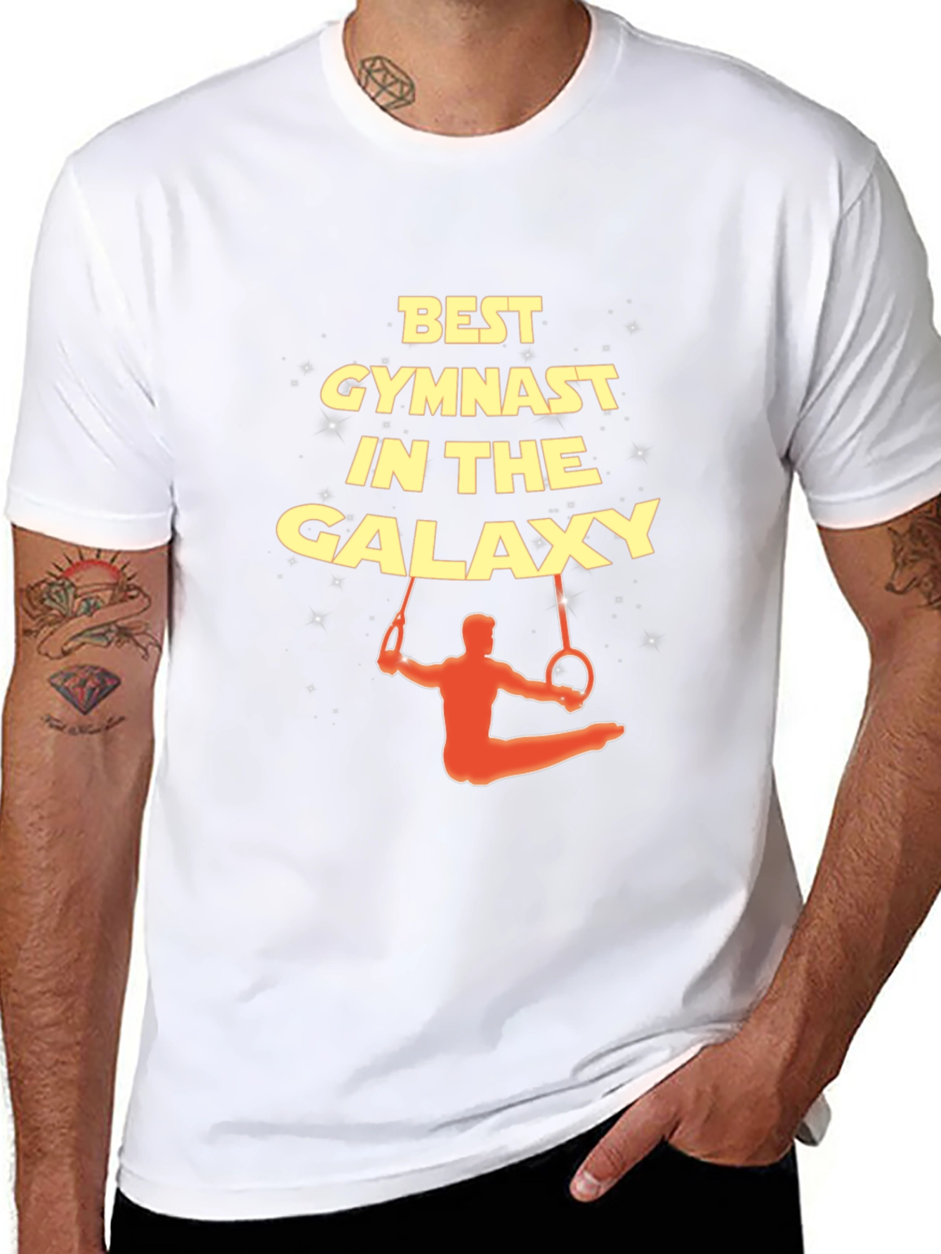 Best Gymnast in the Galaxy T-Shirt -  Gymnastics Apparel