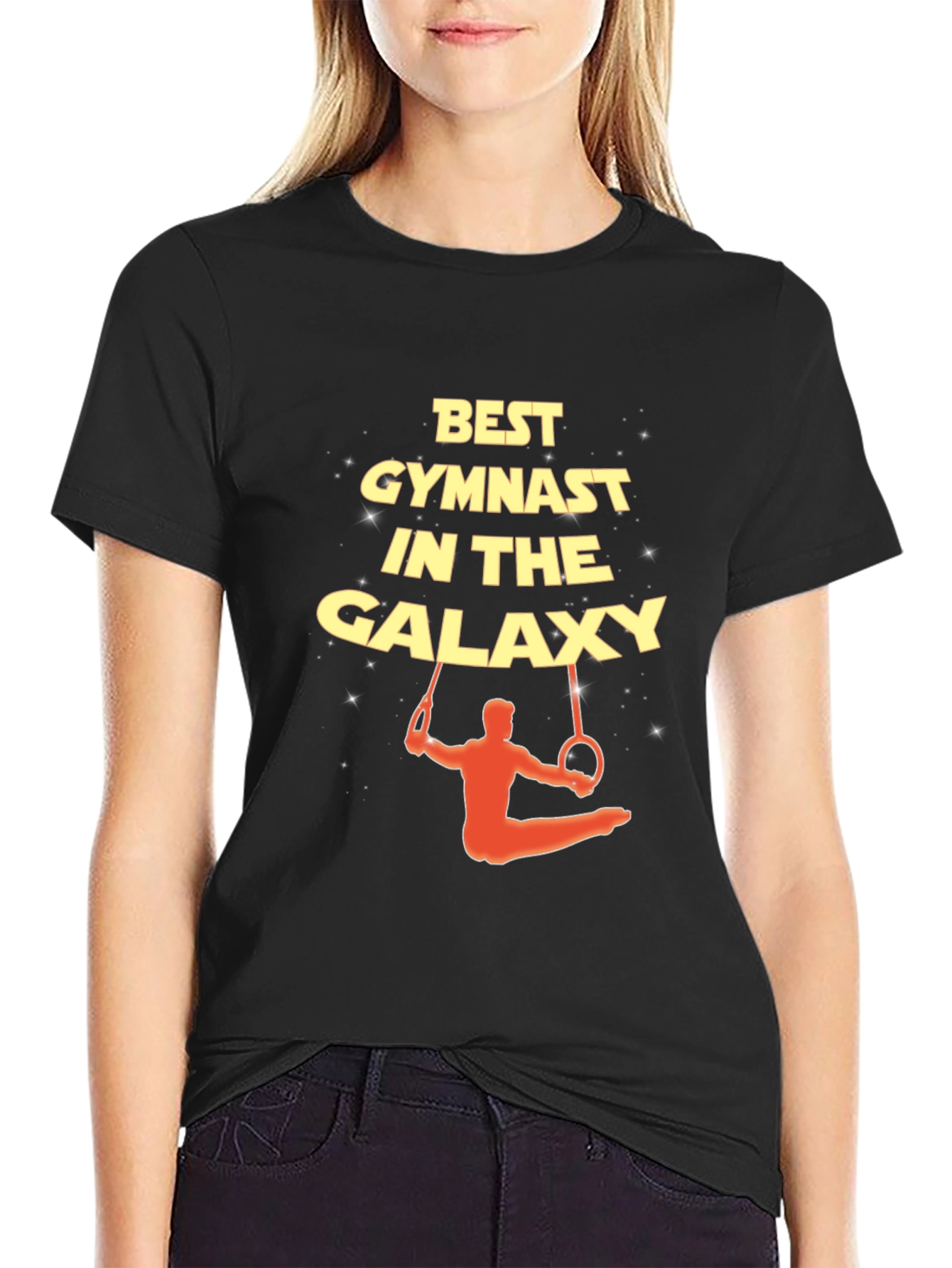 Best Gymnast in the Galaxy T-Shirt -  Gymnastics Apparel