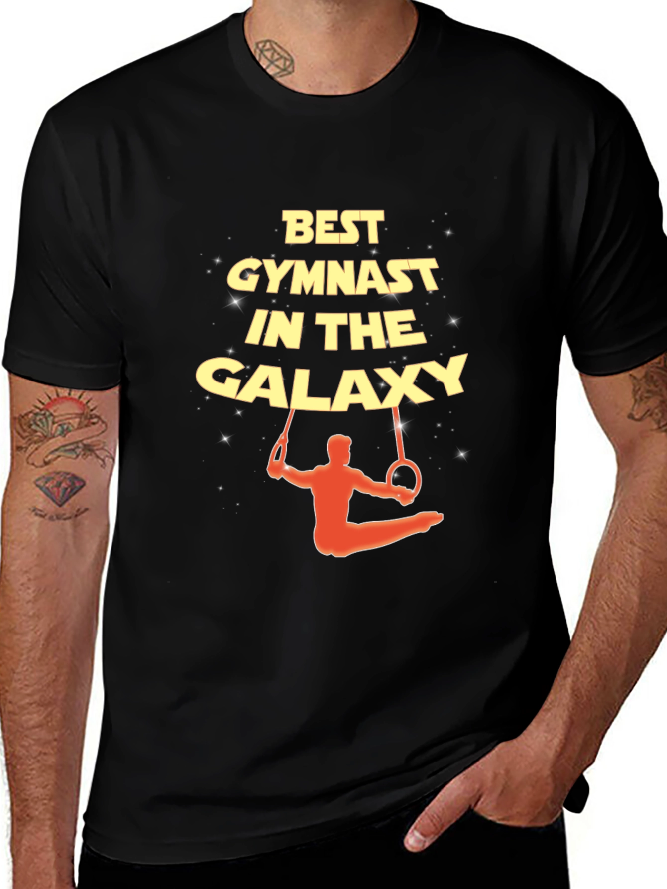 Best Gymnast in the Galaxy T-Shirt -  Gymnastics Apparel