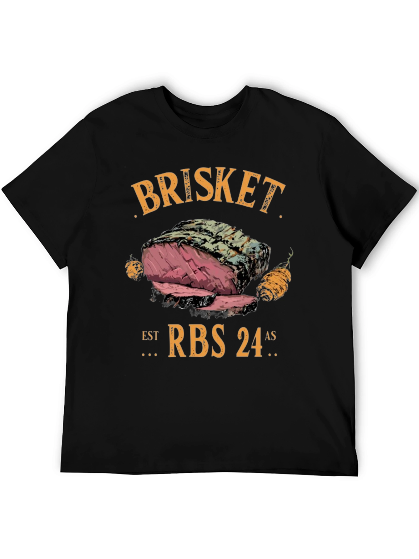 Brisket RBS 24 Black Graphic Tee