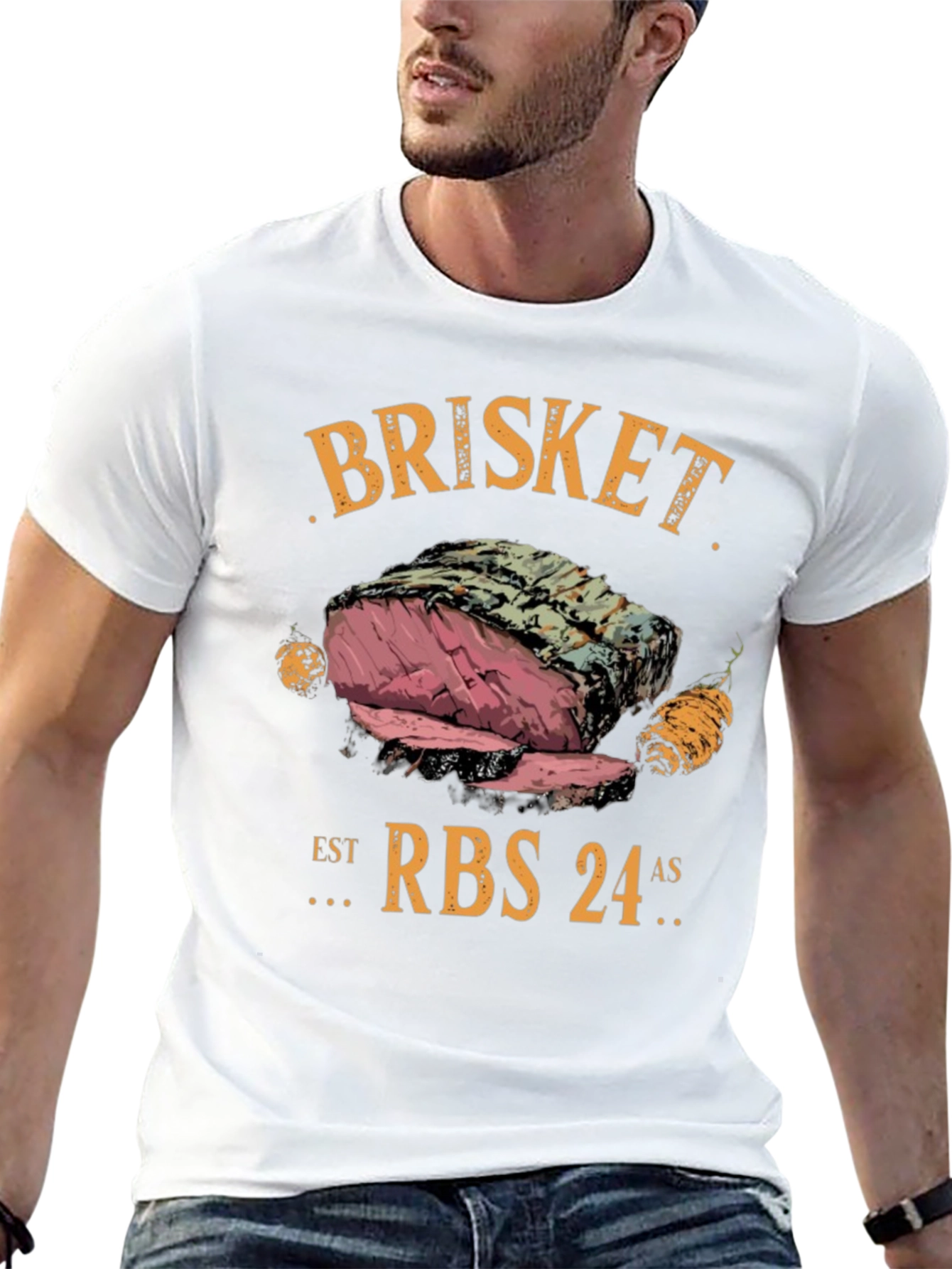 Brisket RBS 24 Black Graphic Tee
