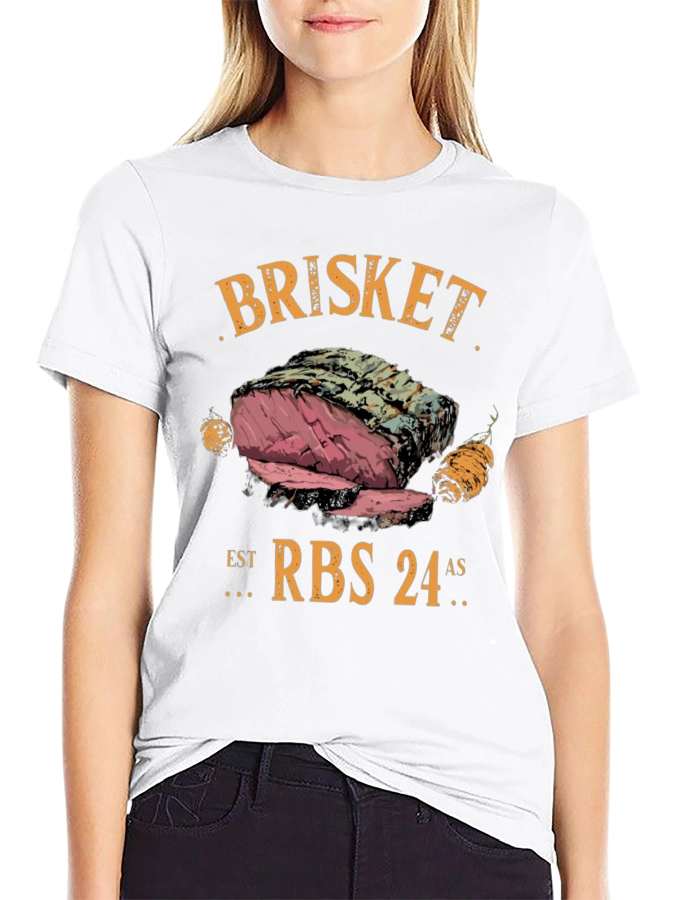 Brisket RBS 24 Black Graphic Tee