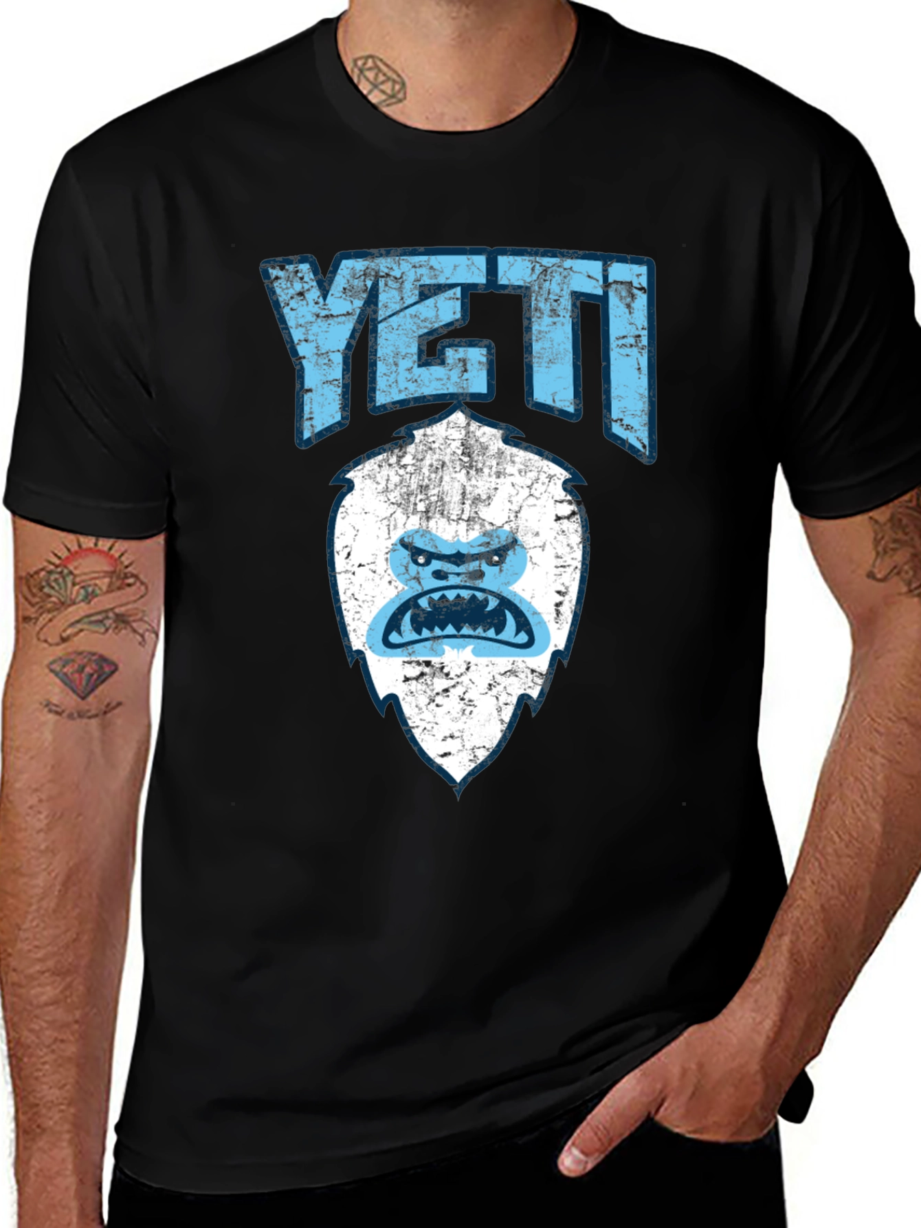 Yeti Graphic T-Shirt - Soft Cotton Blend