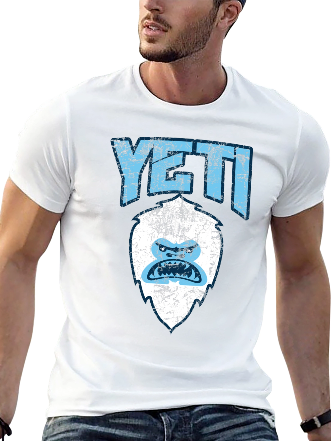 Yeti Graphic T-Shirt - Soft Cotton Blend