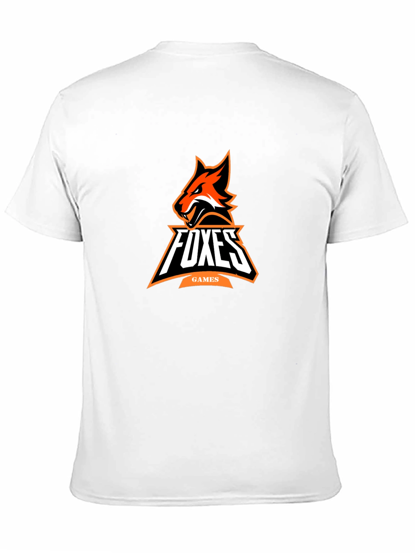 Foxes Games Black Graphic Tee