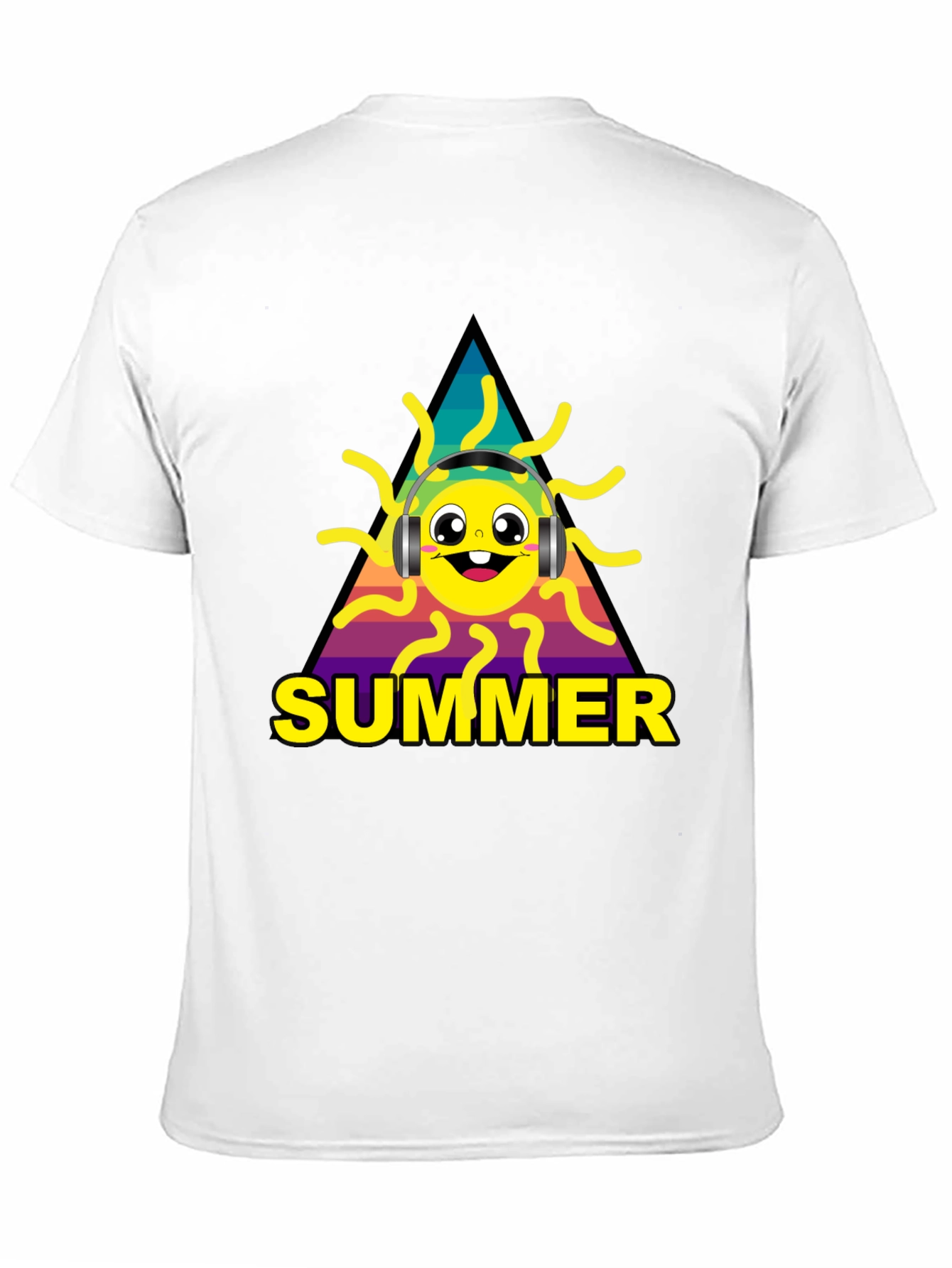 Summer Sun Graphic Tee - Music Lovers Style