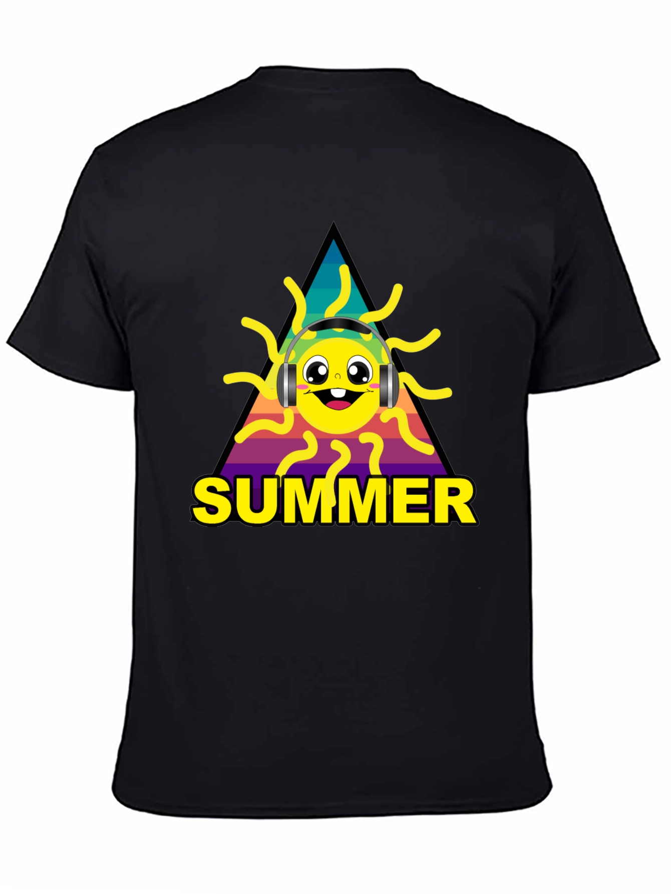 Summer Sun Graphic Tee - Music Lovers Style