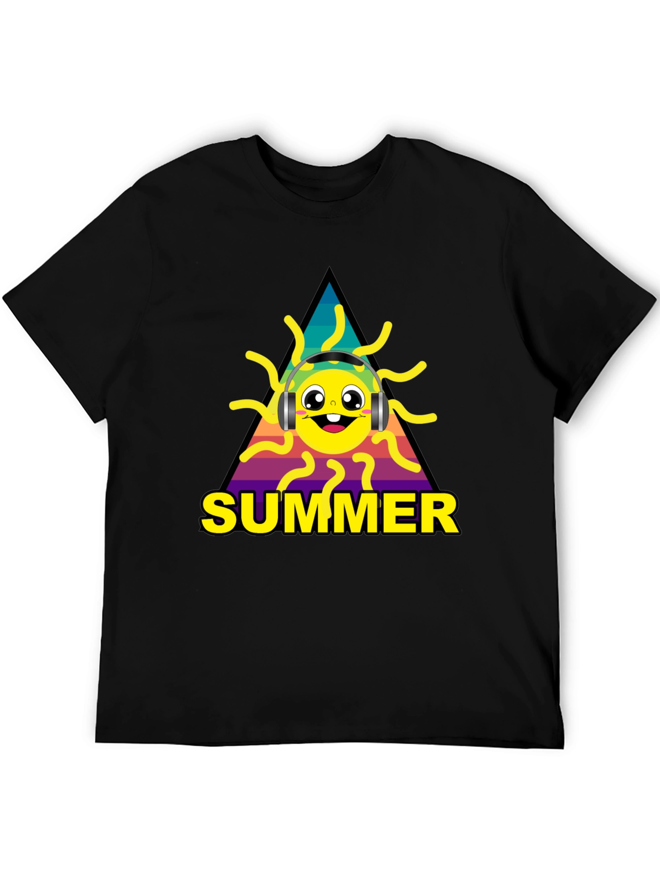 Summer Sun Graphic Tee - Music Lovers Style