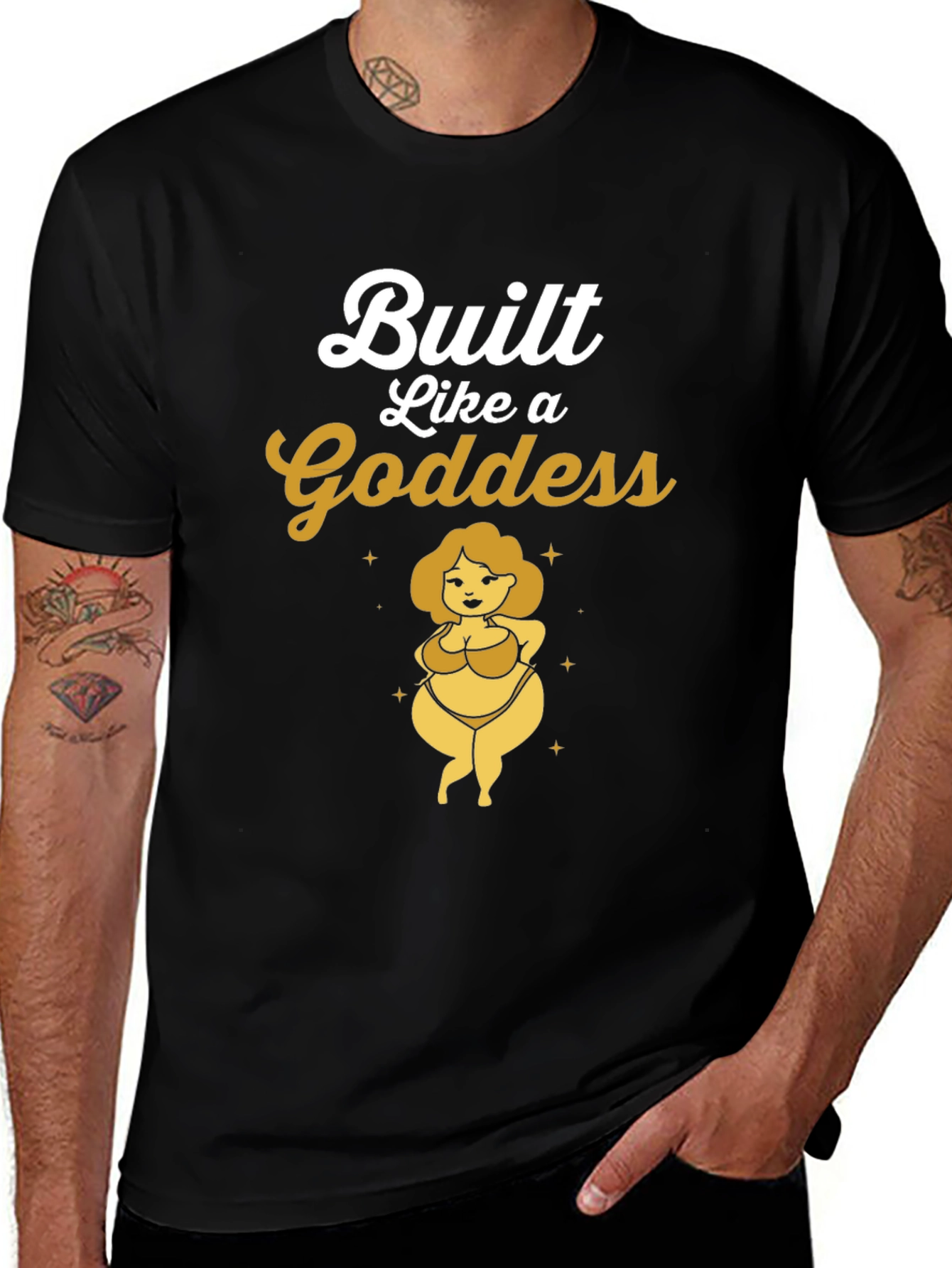 Built Like a Goddess Graphic Tee