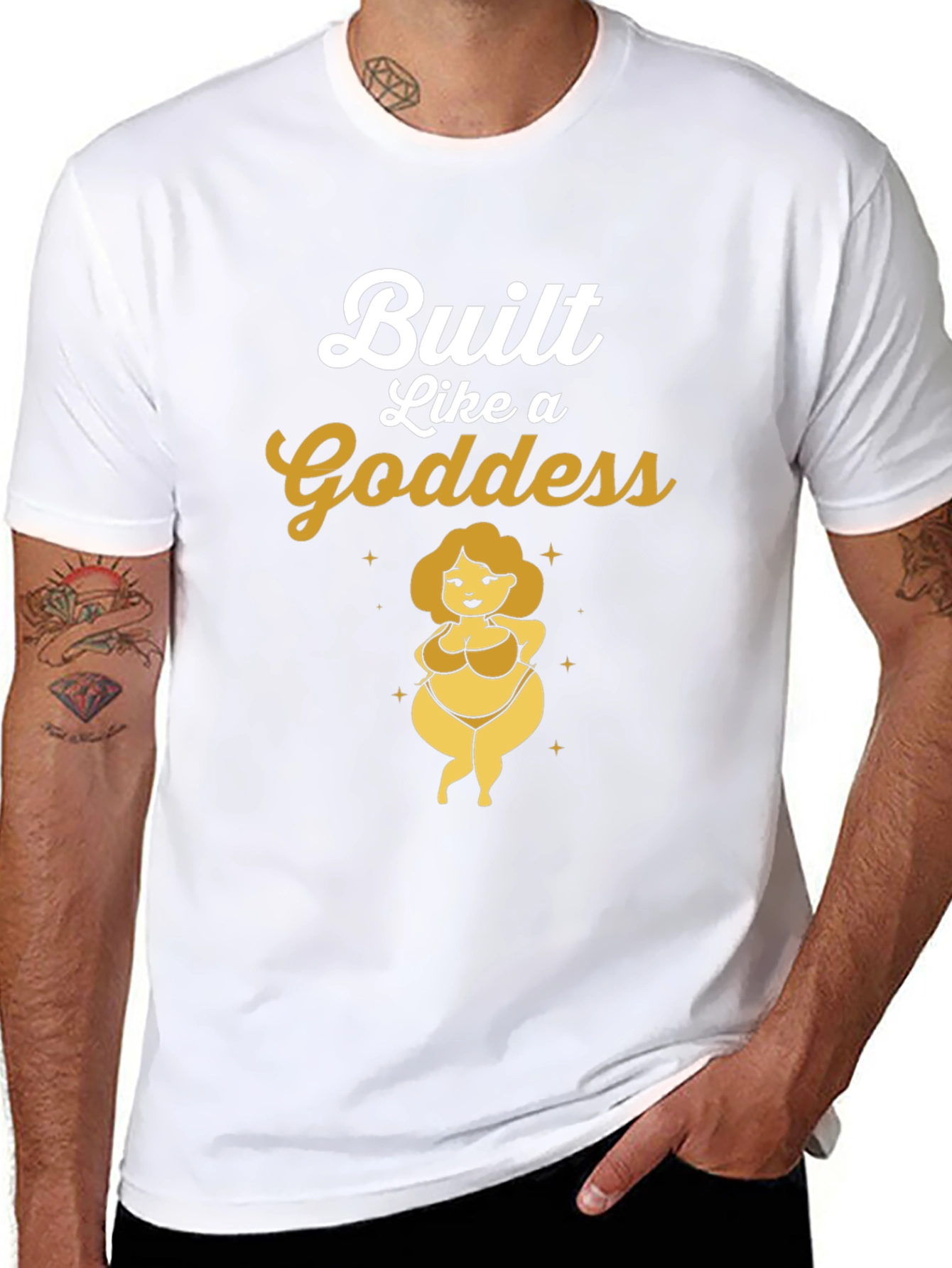 Built Like a Goddess Graphic Tee
