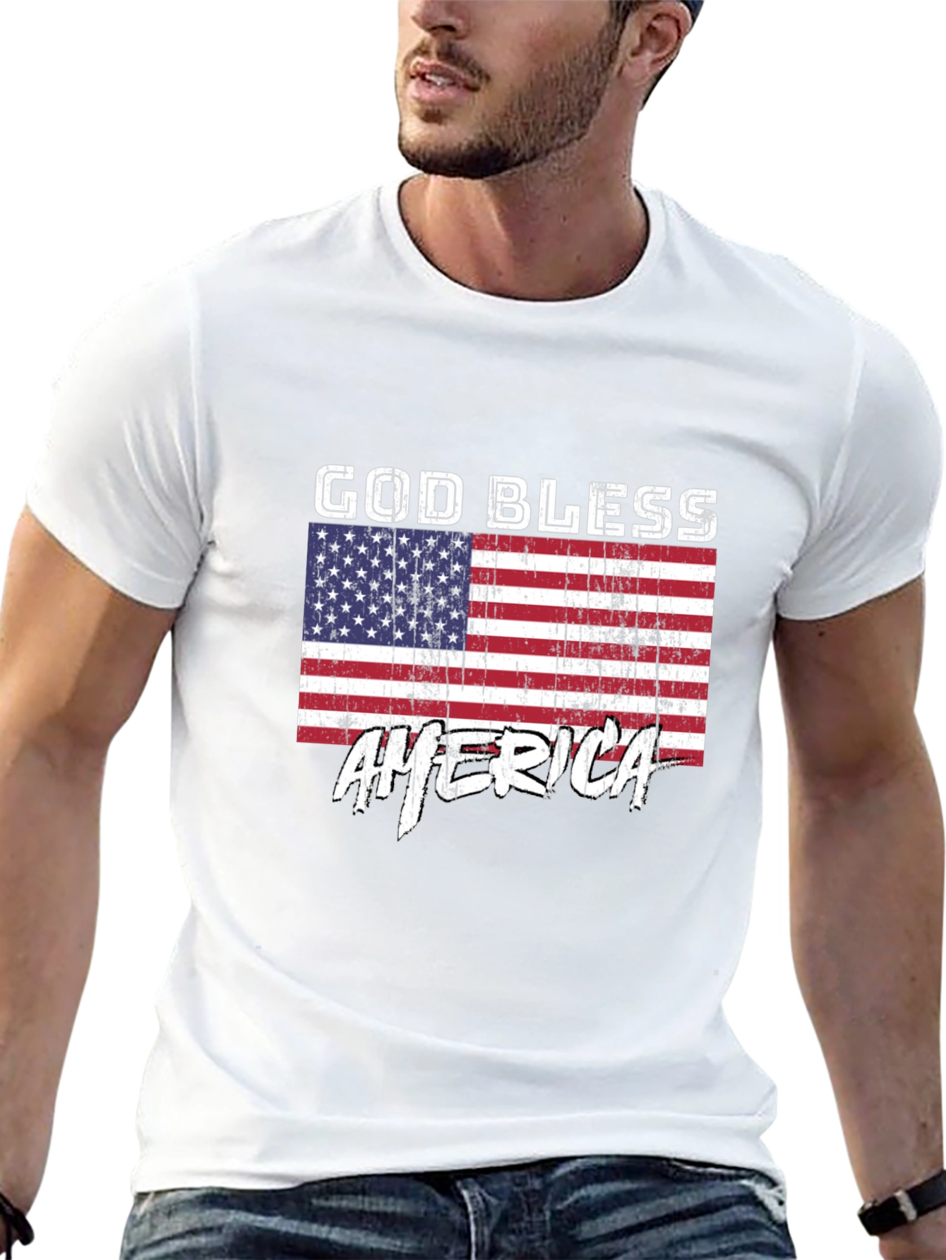 God Bless America Graphic Tee