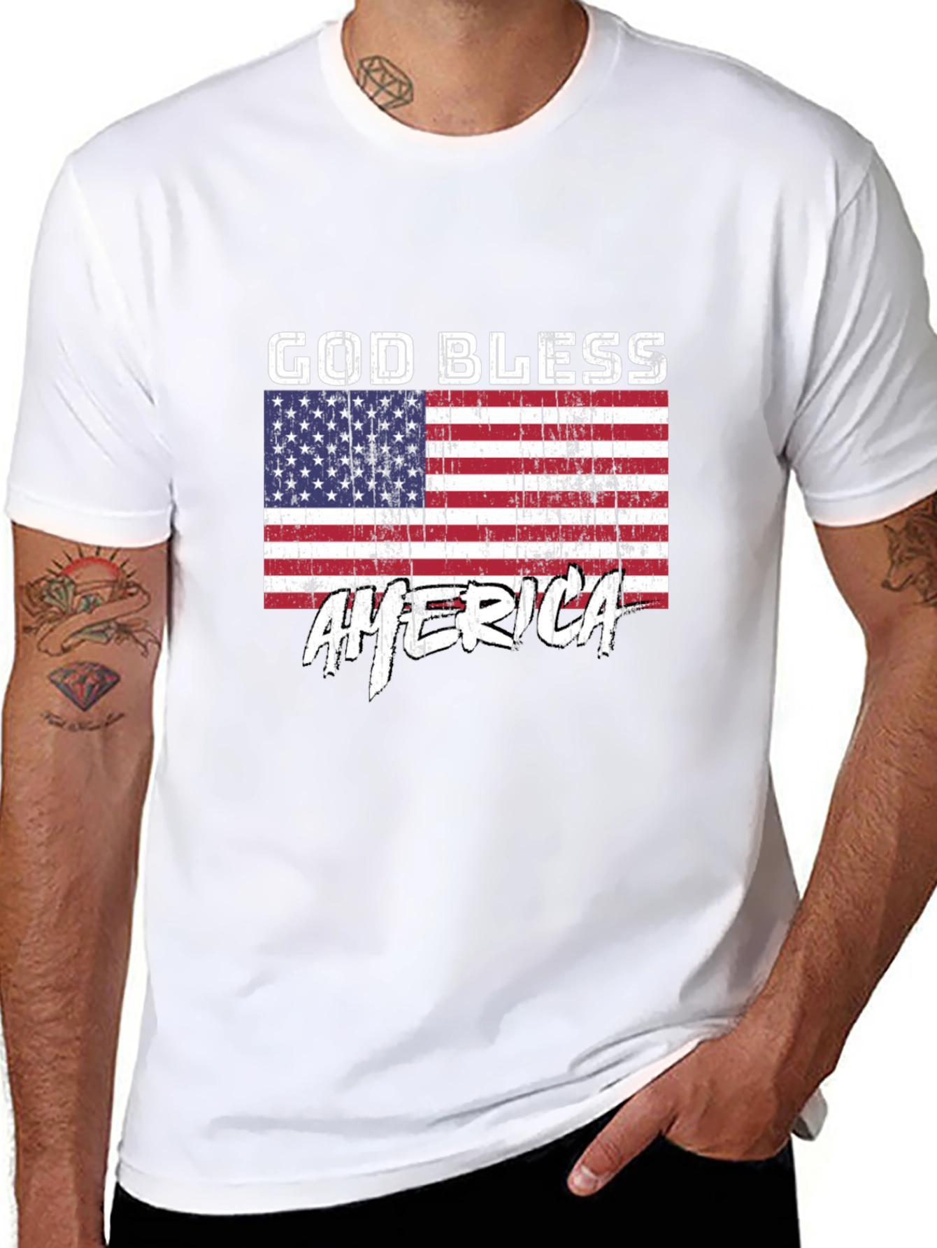 God Bless America Graphic Tee