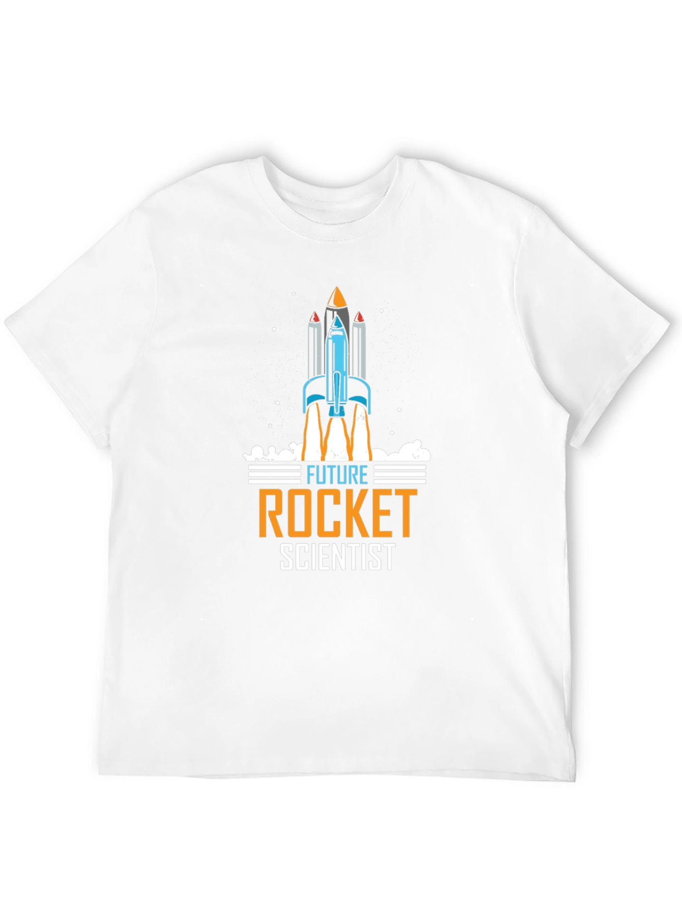 Future Rocket Scientist Graphic T-Shirt - Black