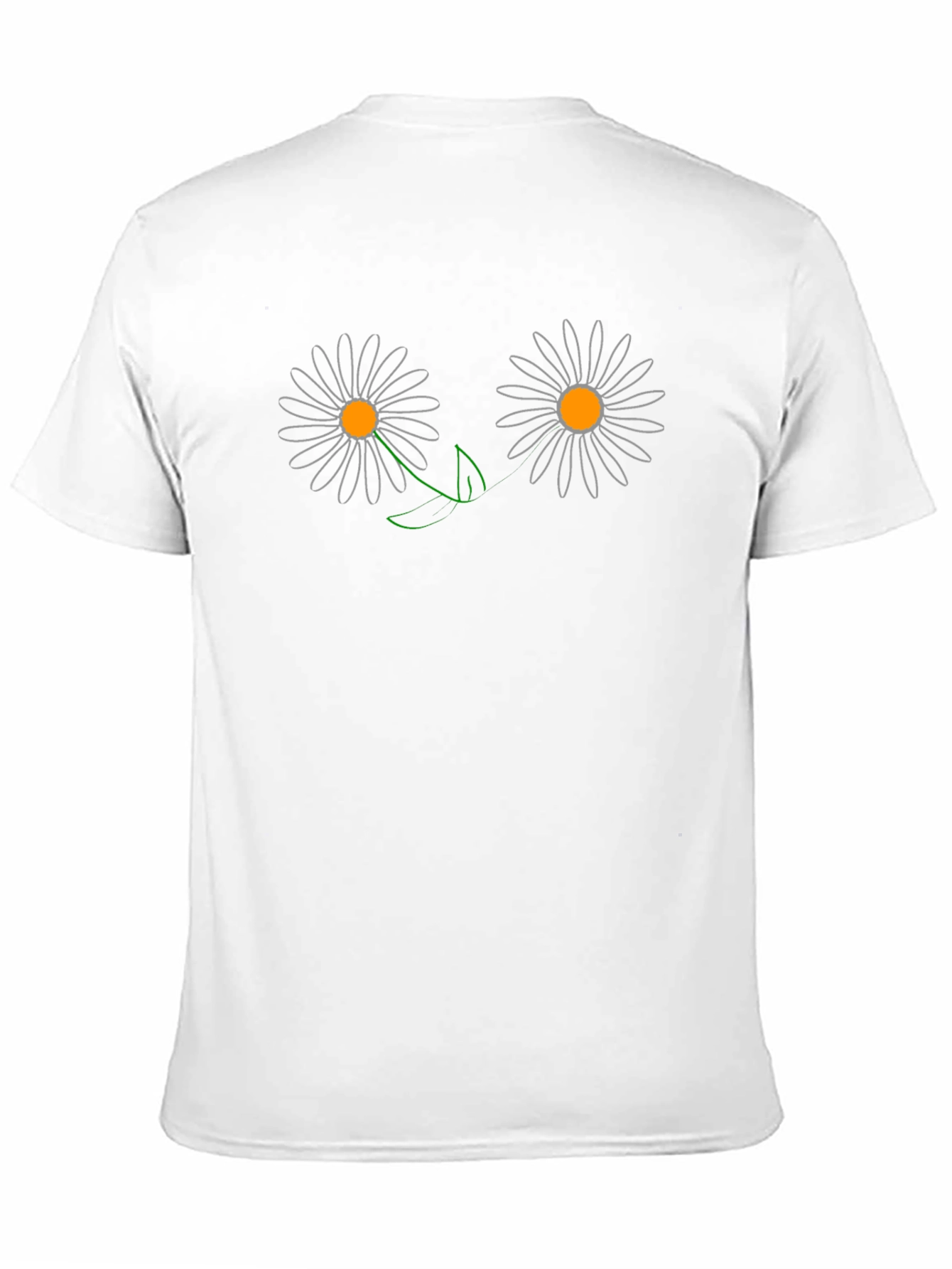 Daisy Face Graphic T-Shirt - Soft Cotton Blend