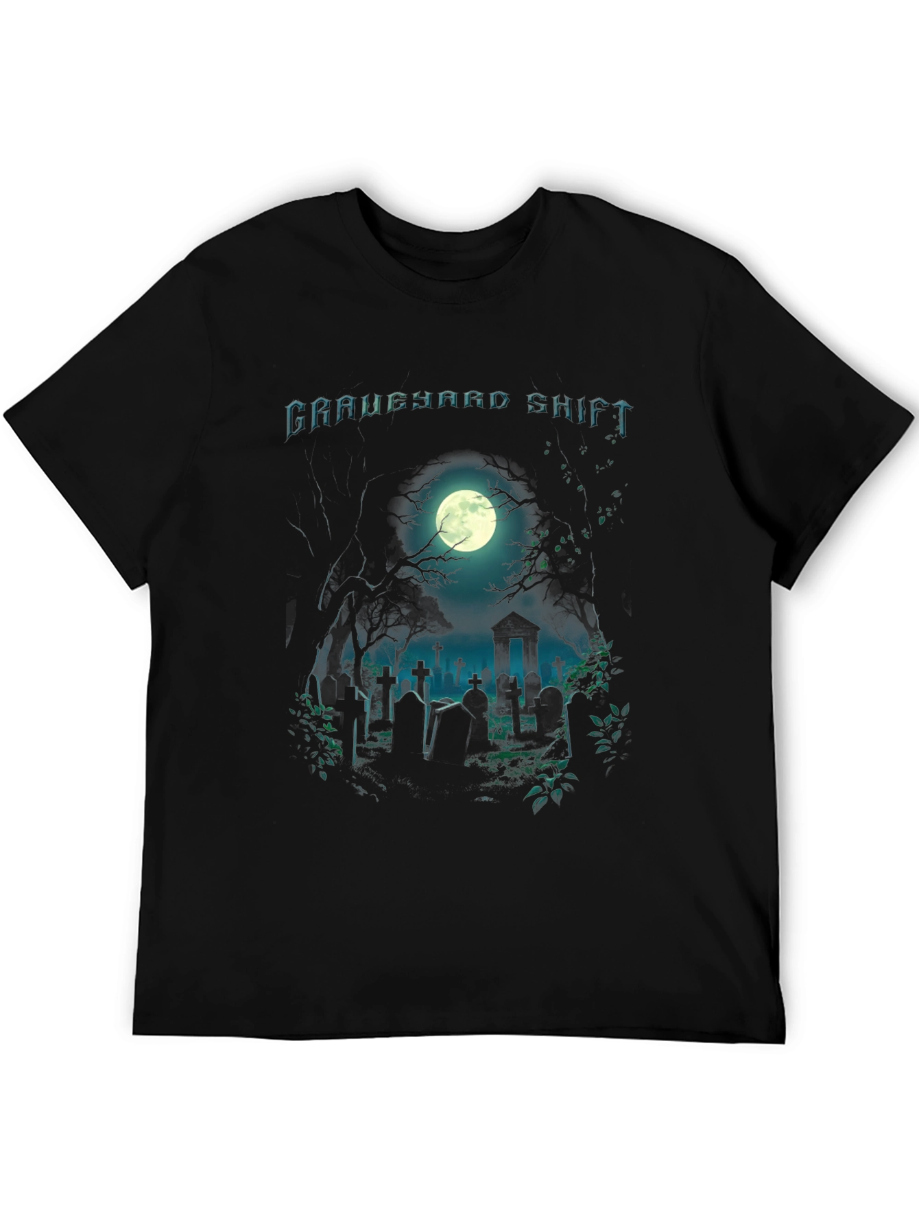 Graveyard Shift Graphic T-Shirt