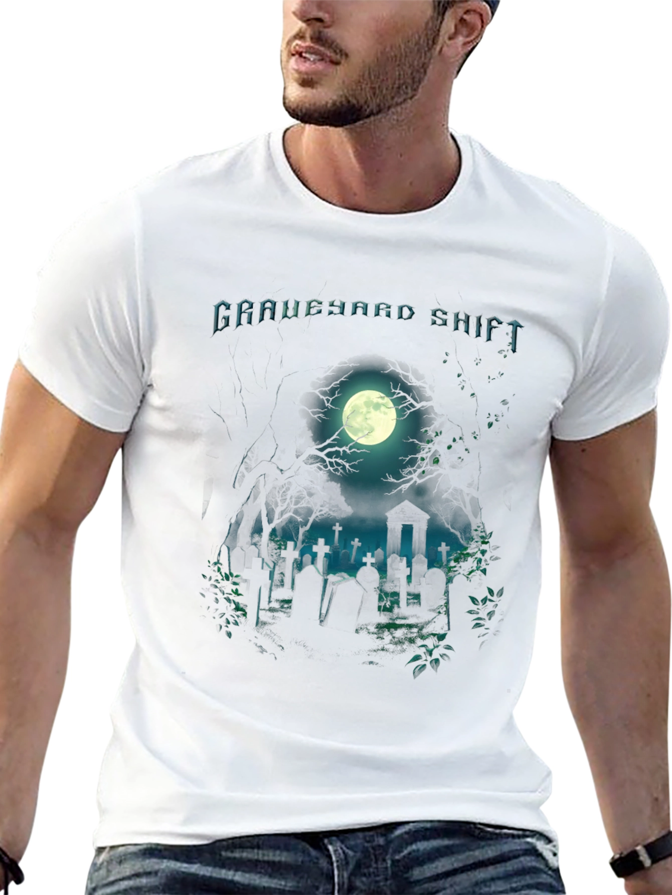 Graveyard Shift Graphic T-Shirt