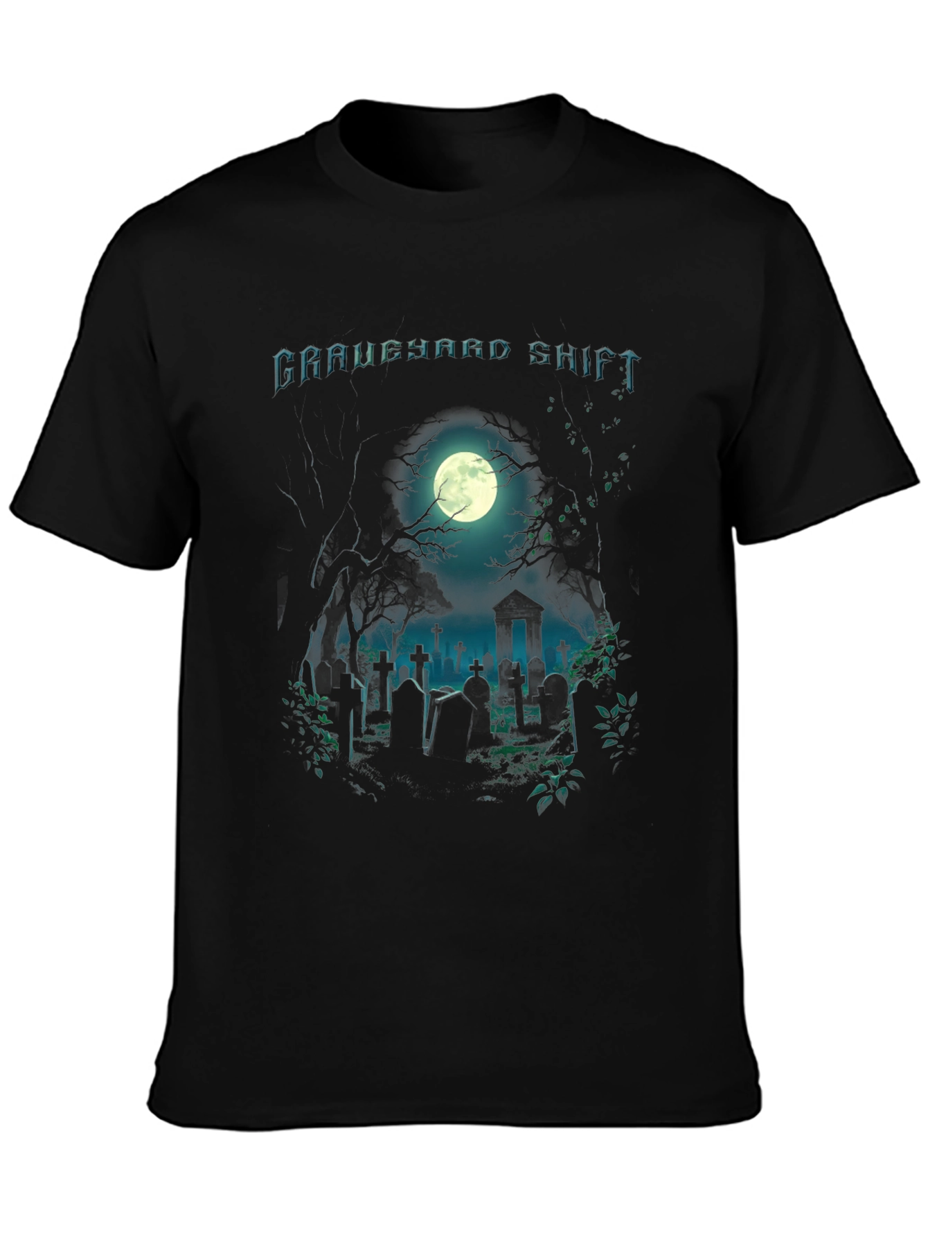 Graveyard Shift Graphic T-Shirt